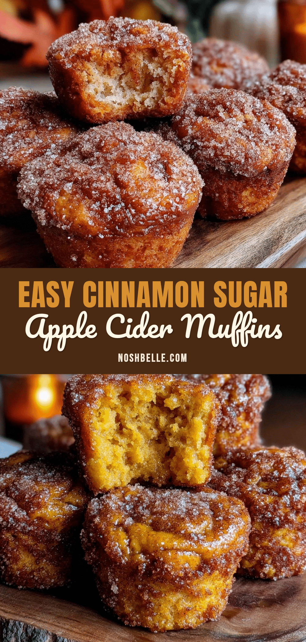 apple cider donut muffins recipe