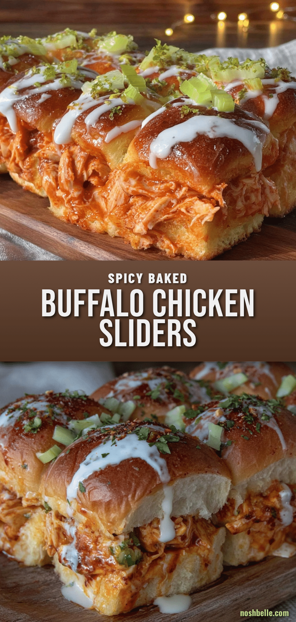 baked buffalo chicken sliders recipe