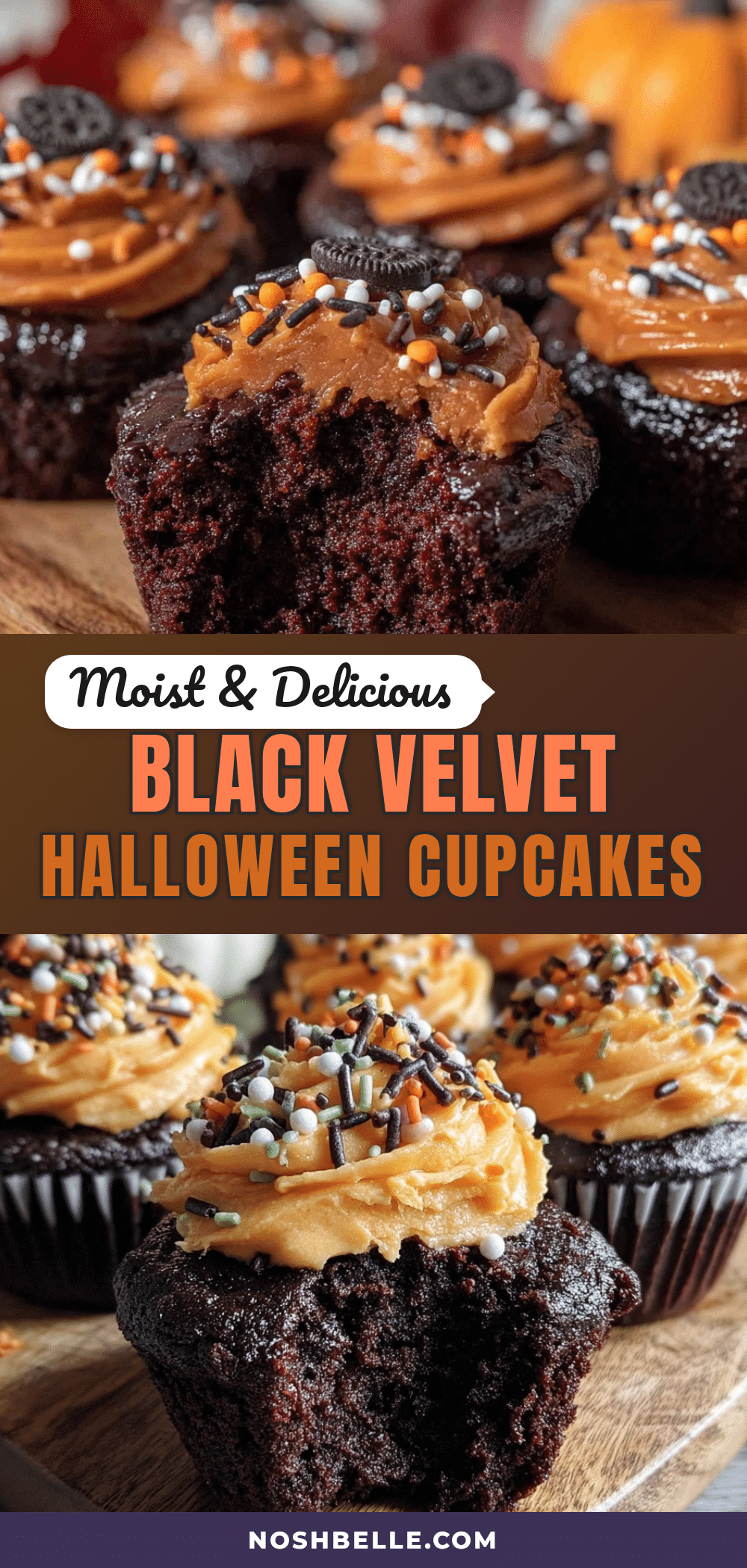 black velvet halloween cupcakes recipe