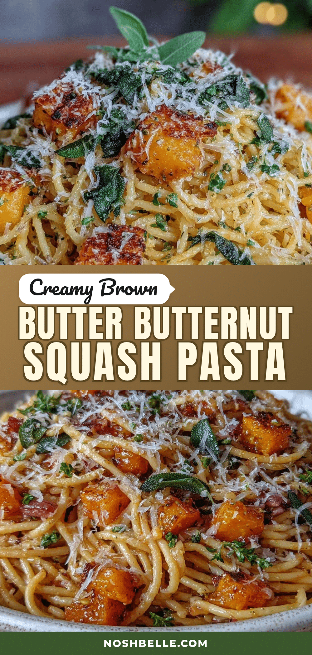 brown butter butternut squash pasta recipe