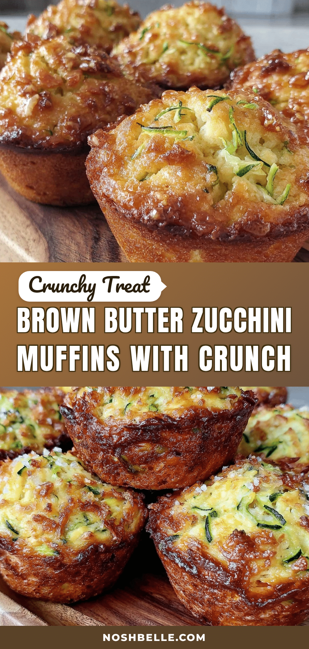brown butter zucchini muffins recipe