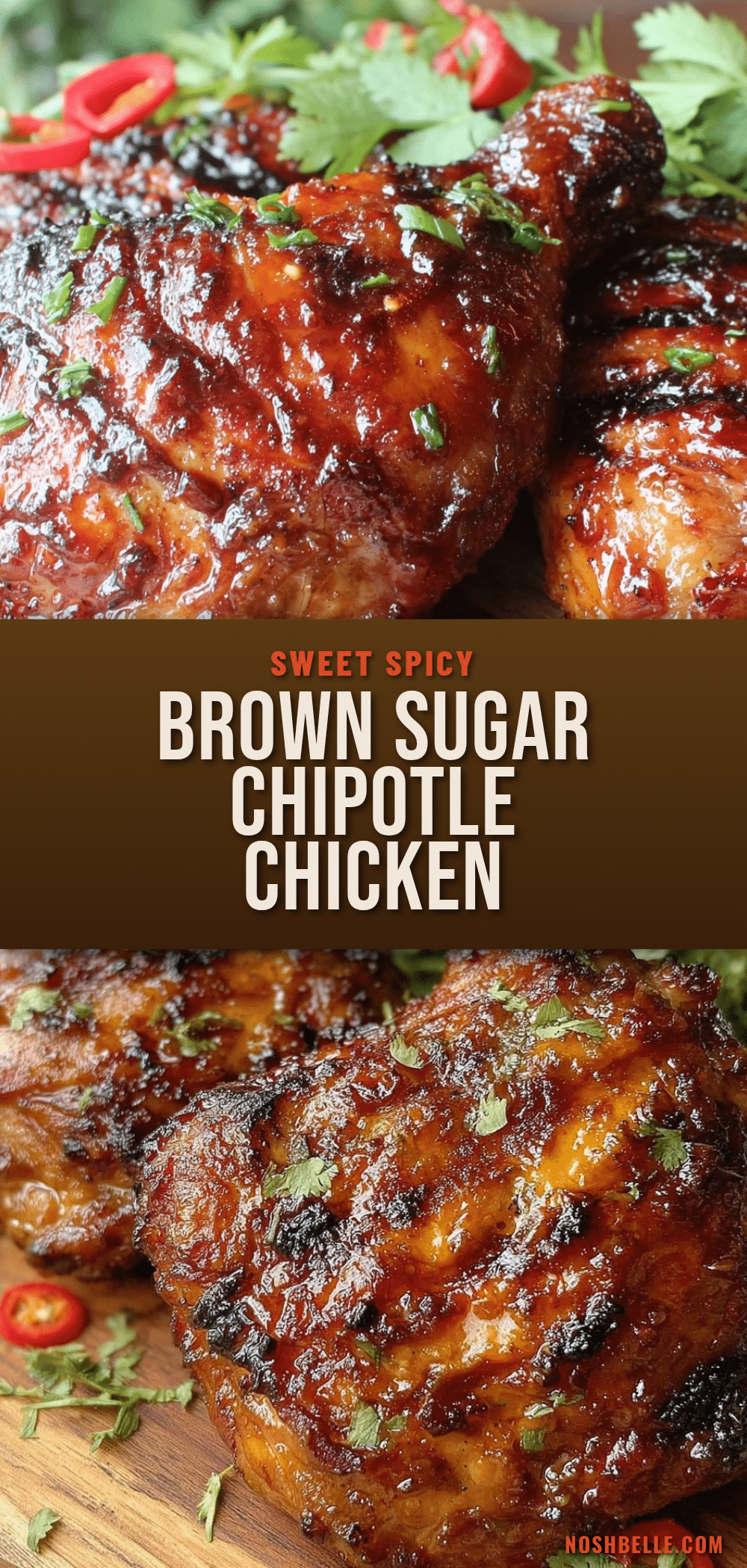 brown sugar chipotle chicken leg quarters recipe