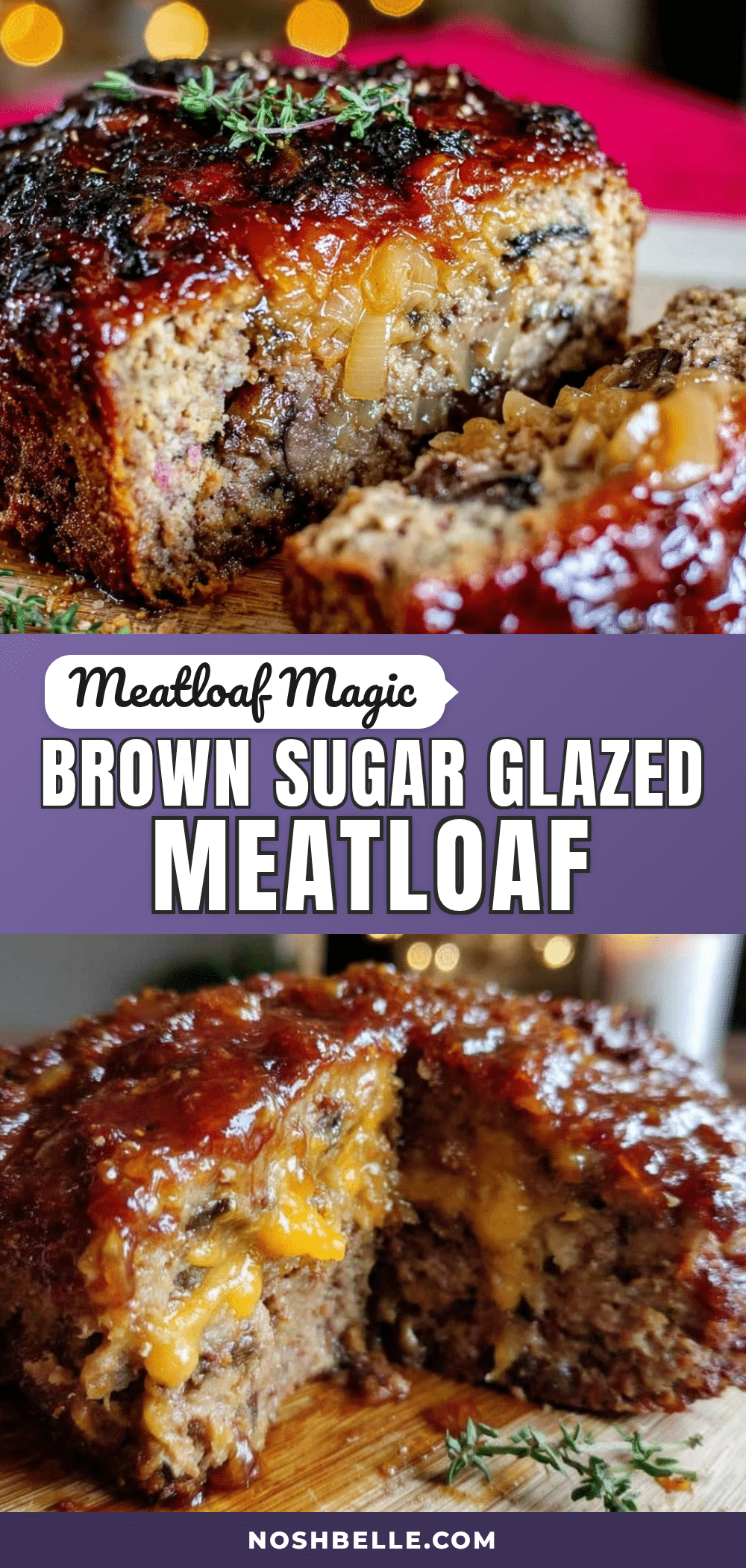 brown sugar glazed meatloaf recipe