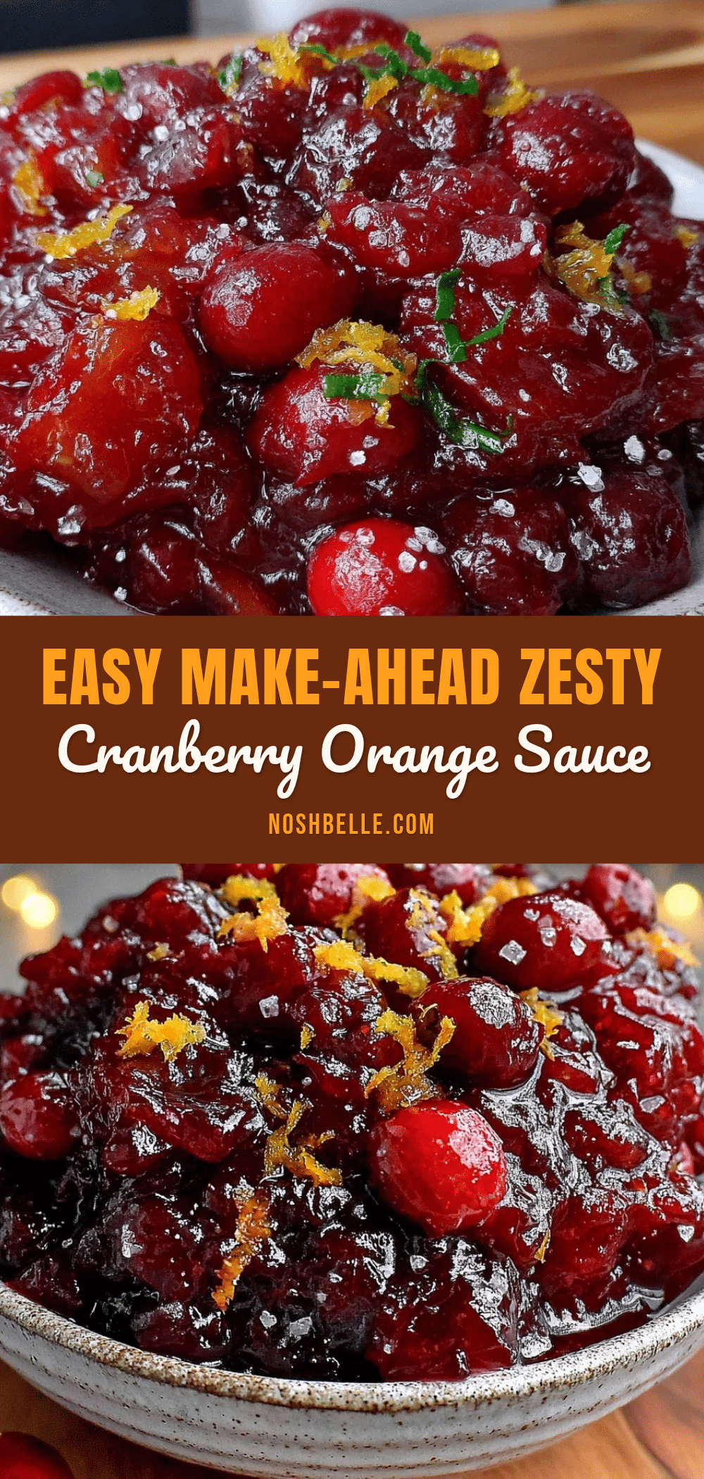 cranberry orange sauce recipe