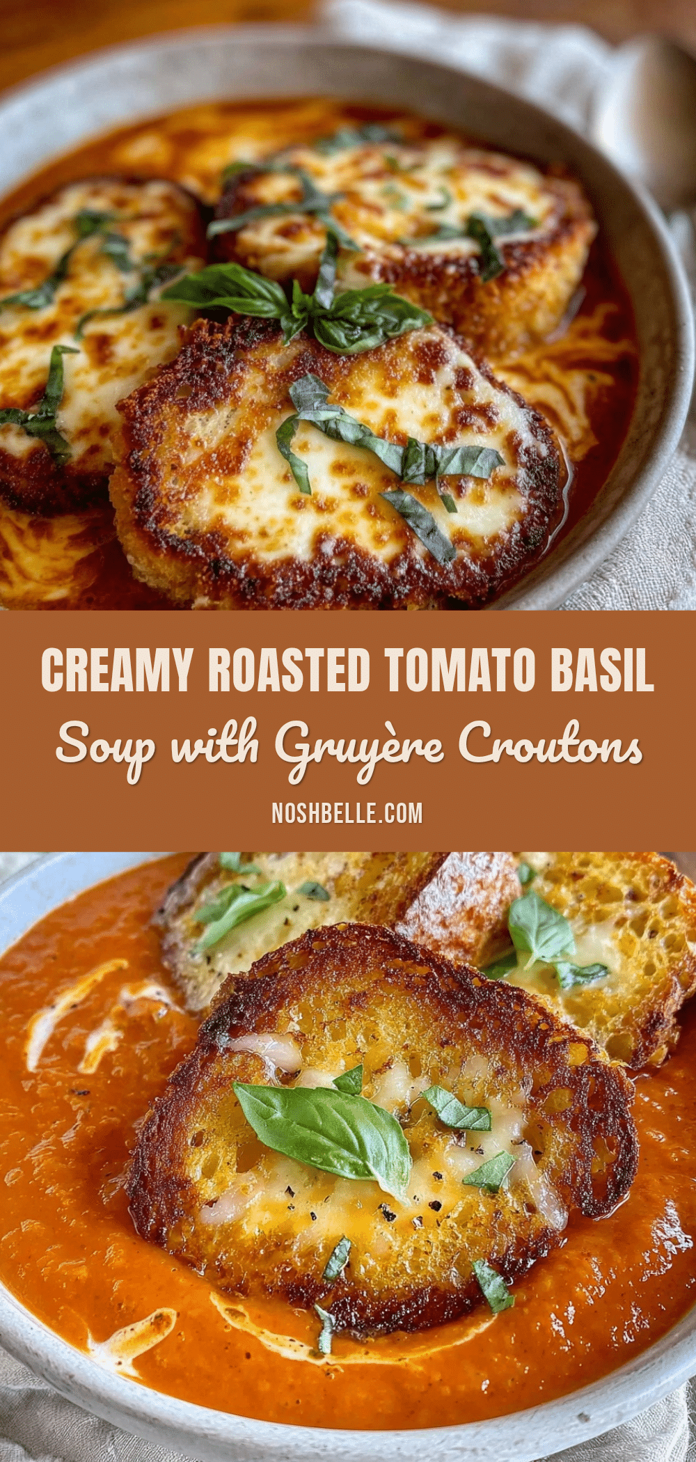 creamy roasted tomato basil soup recipe