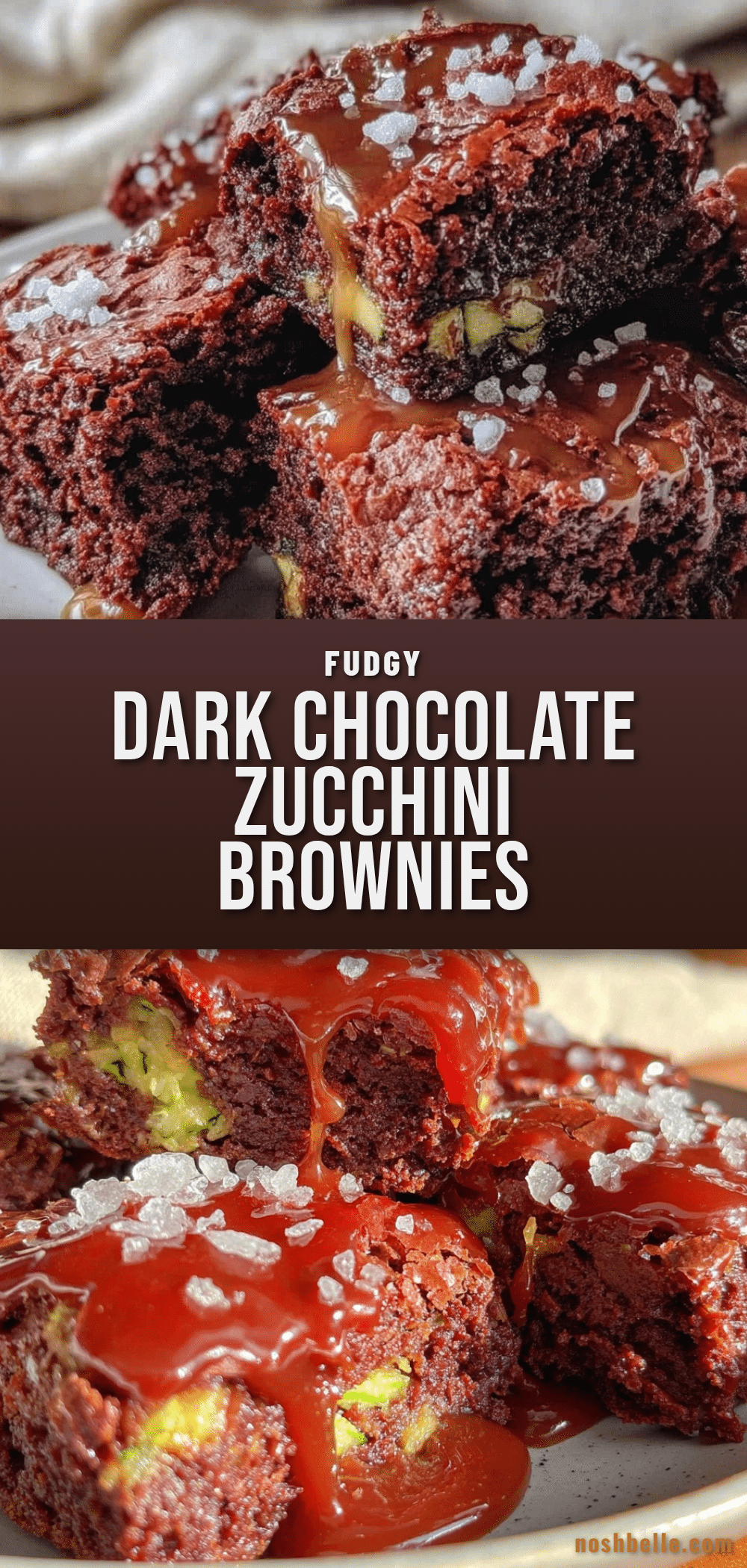 dark chocolate zucchini brownies recipe
