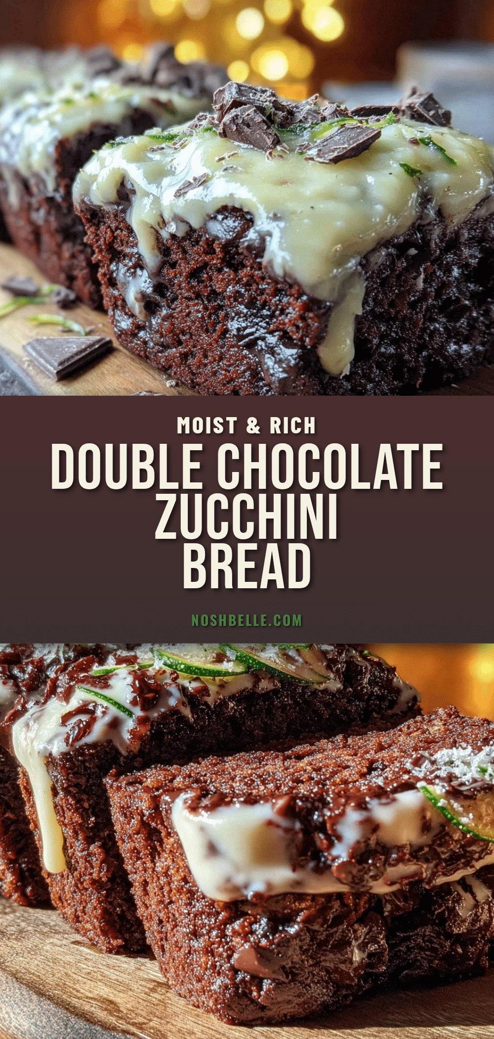 double chocolate zucchini bread recipe