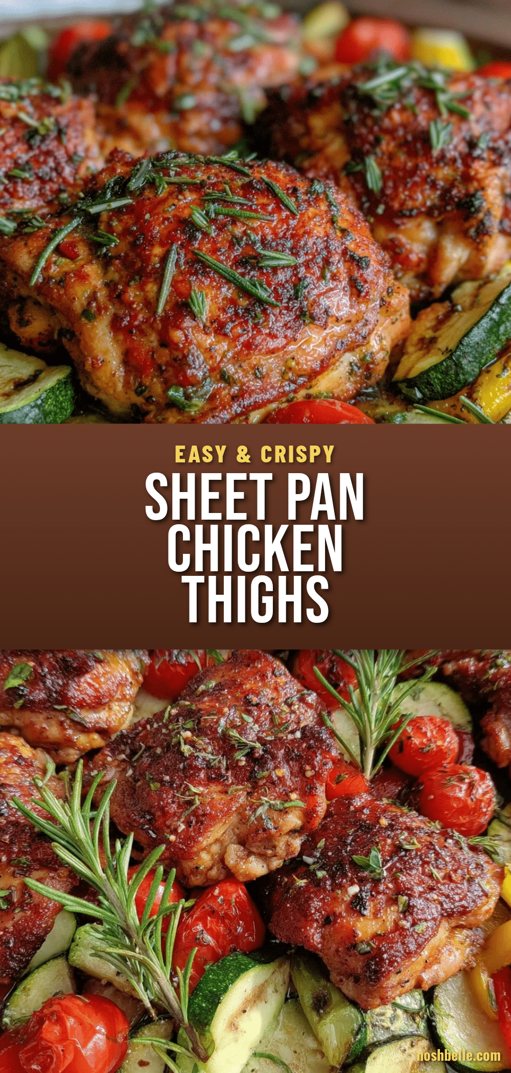 easy crispy sheet pan chicken thighs recipe