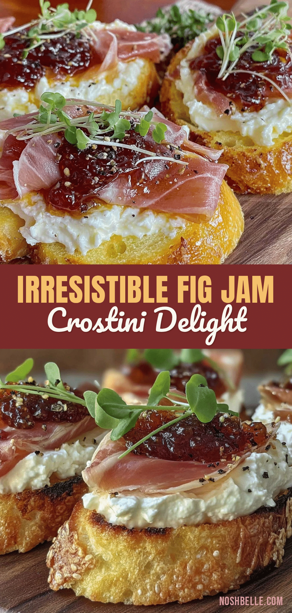 fig jam crostini recipe