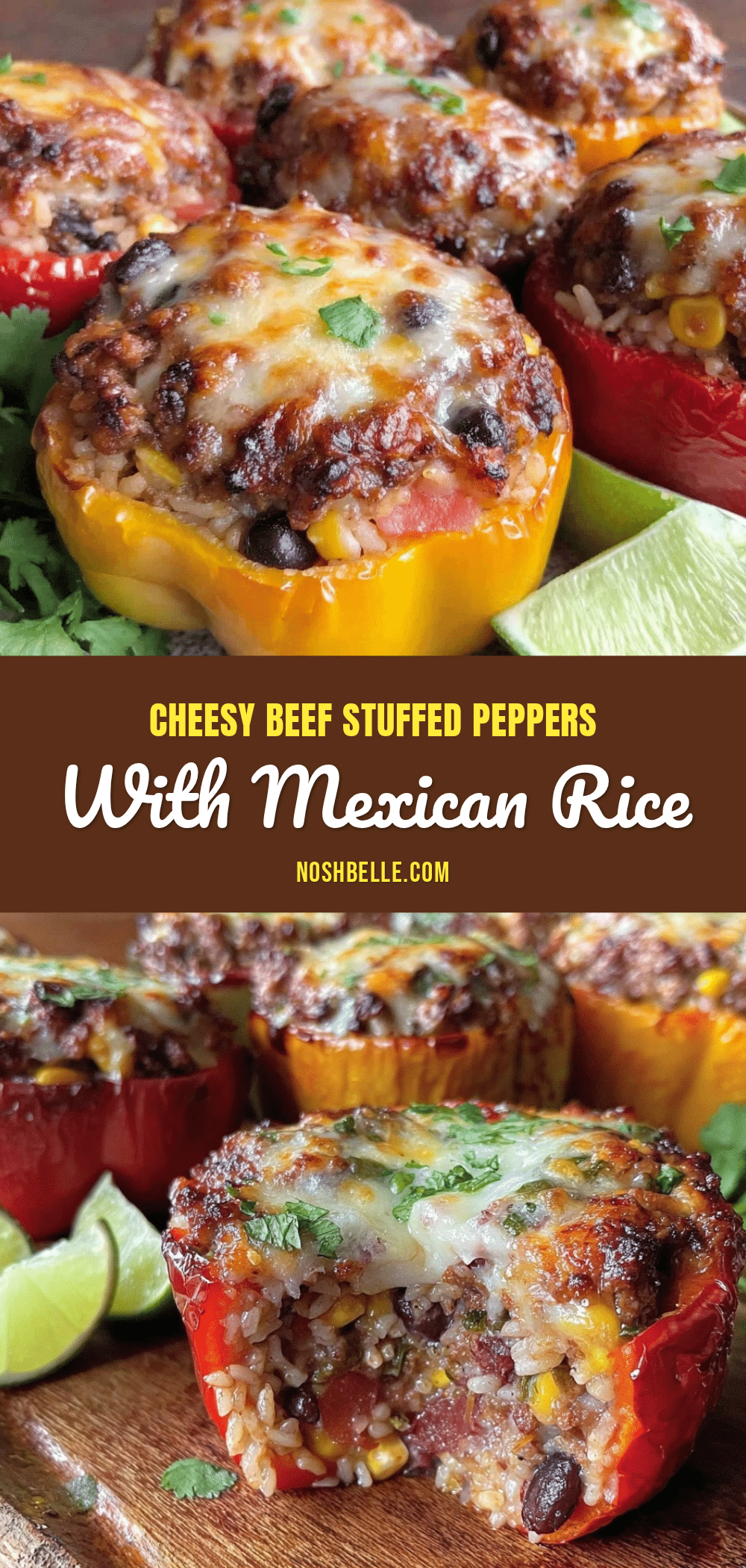 ground beef stuffed bell peppers recipe