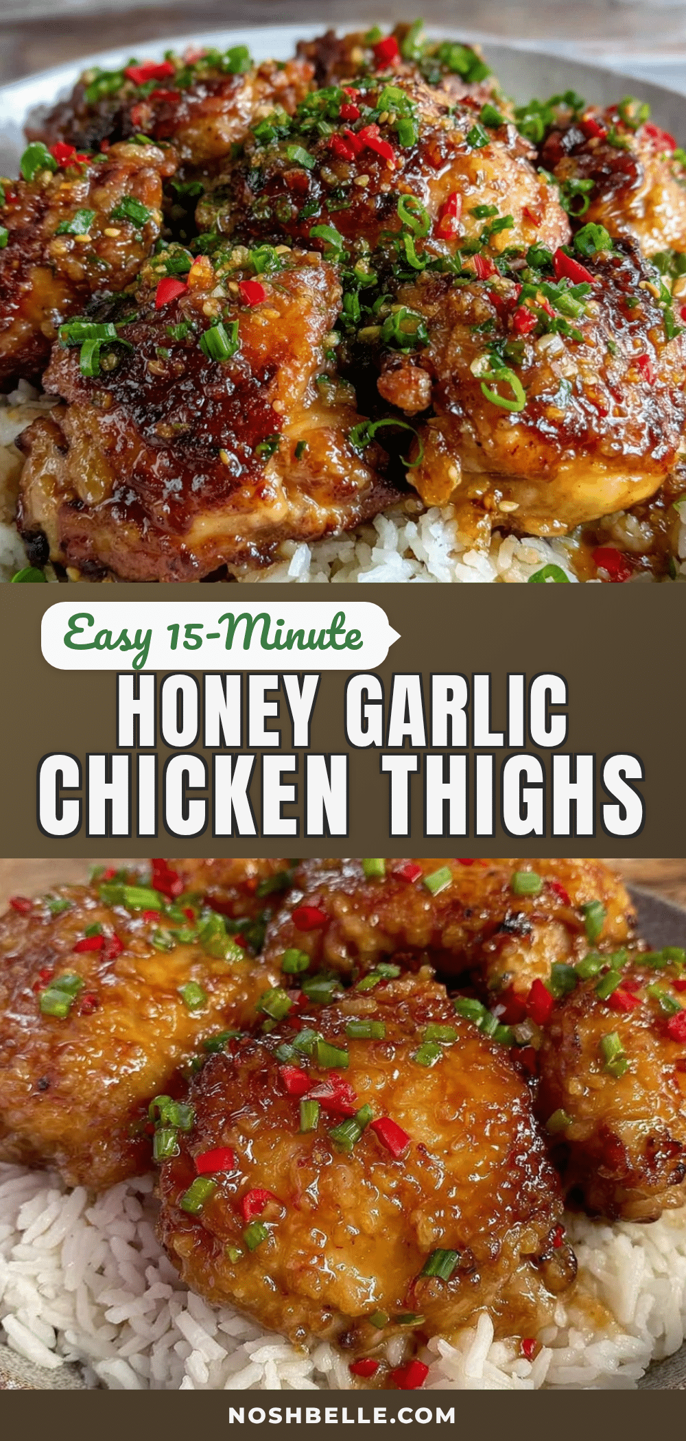 honey garlic chicken thighs recipe