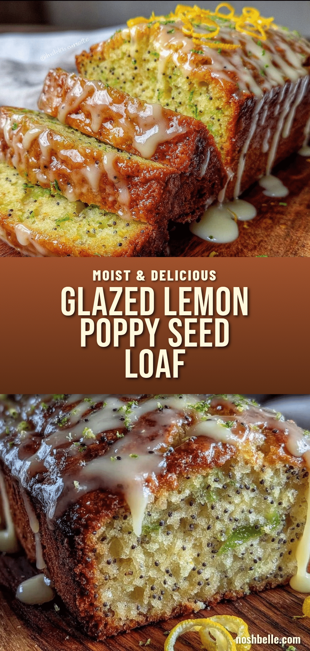 lemon poppy seed zucchini loaf recipe