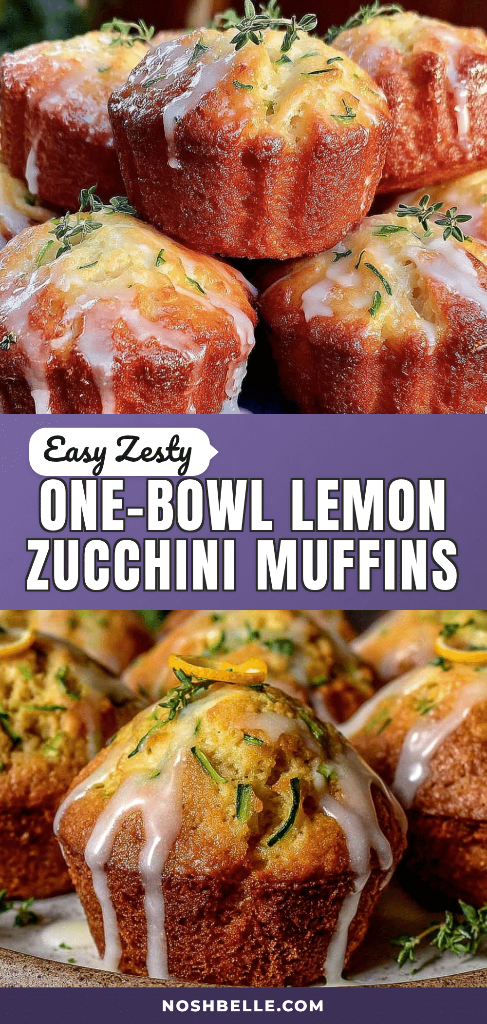 lemon zucchini muffins recipe