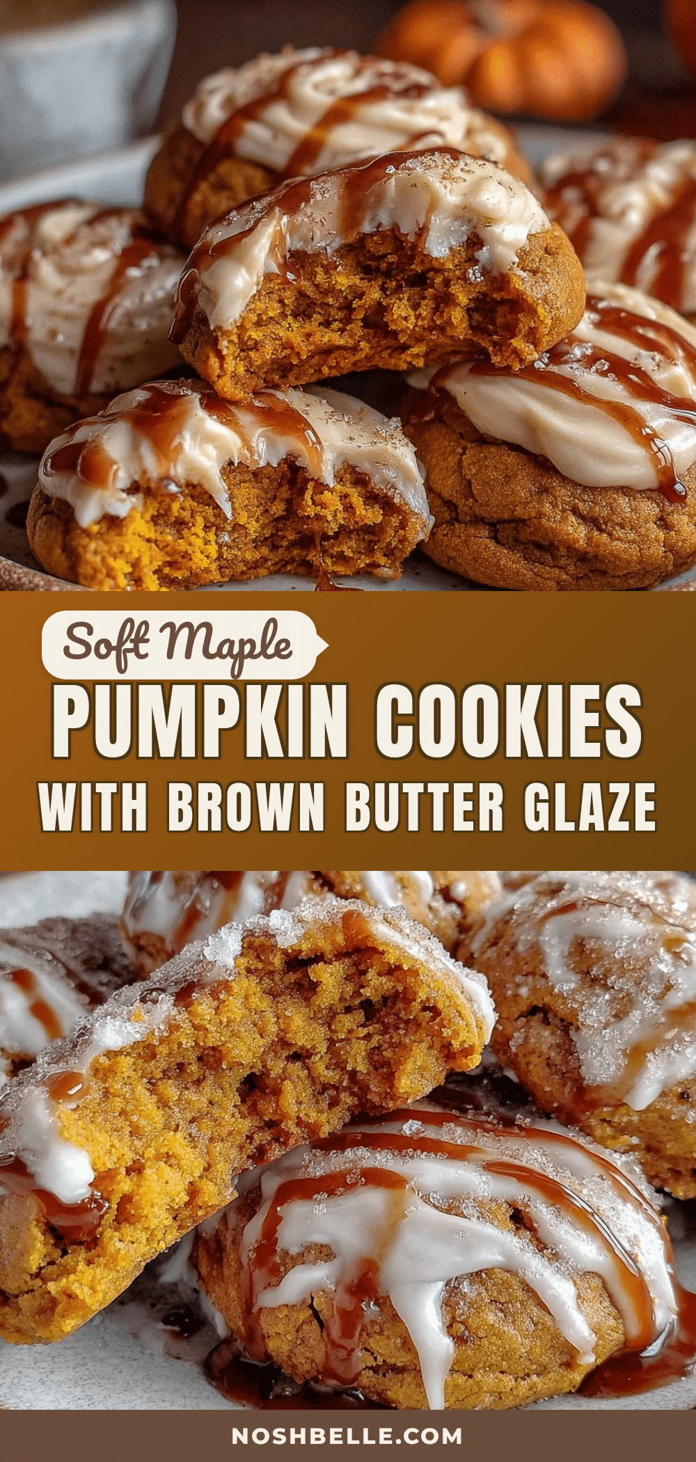 maple frosted pumpkin cookies recipe