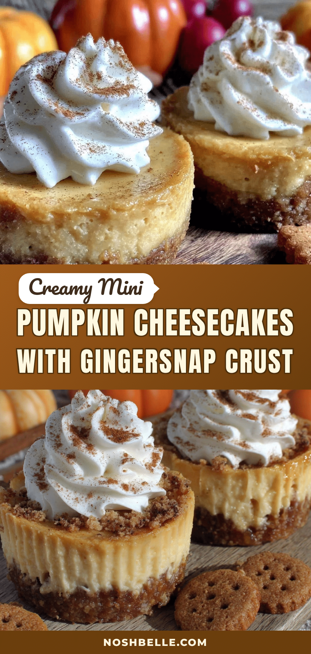 mini pumpkin cheesecakes recipe
