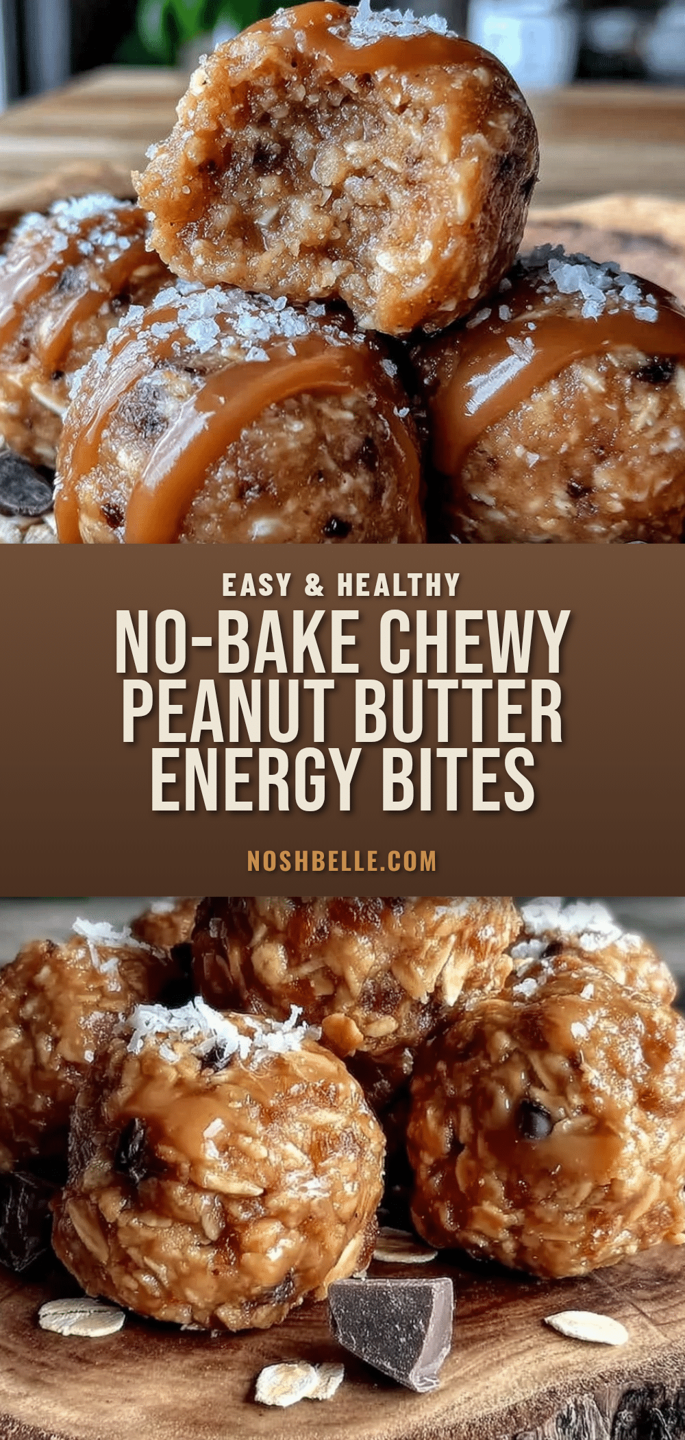 no-bake peanut butter oat energy bites recipe