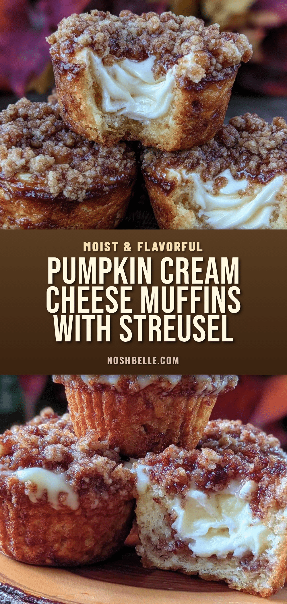 pumpkin cream cheese muffins recipe