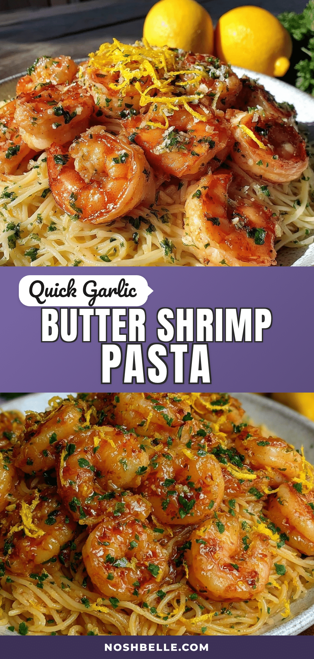 quick garlic butter shrimp recipe