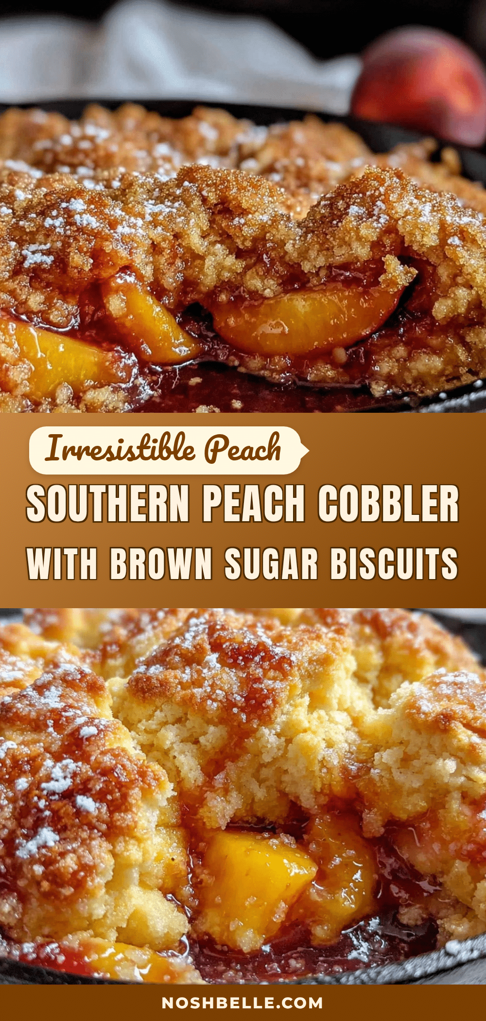 southern peach cobbler recipe