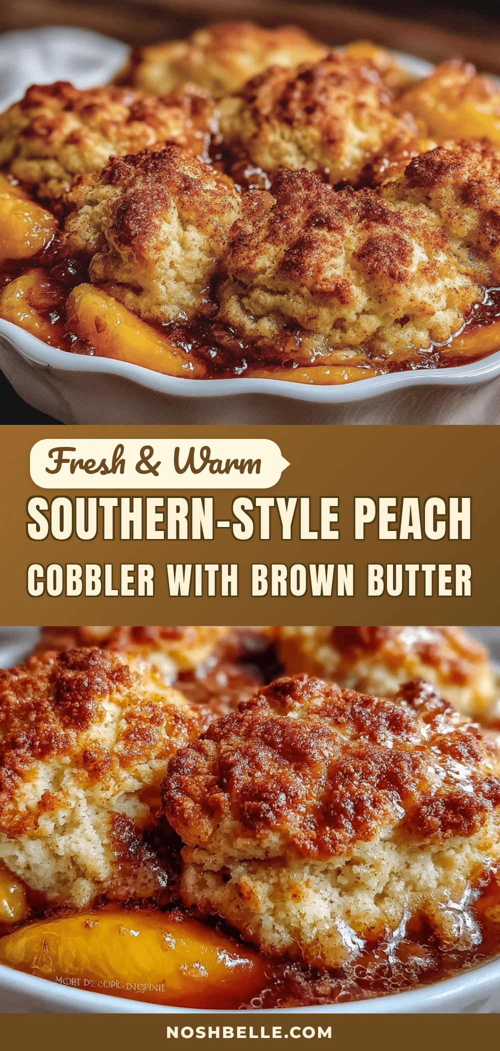 southern-style peach cobbler recipe
