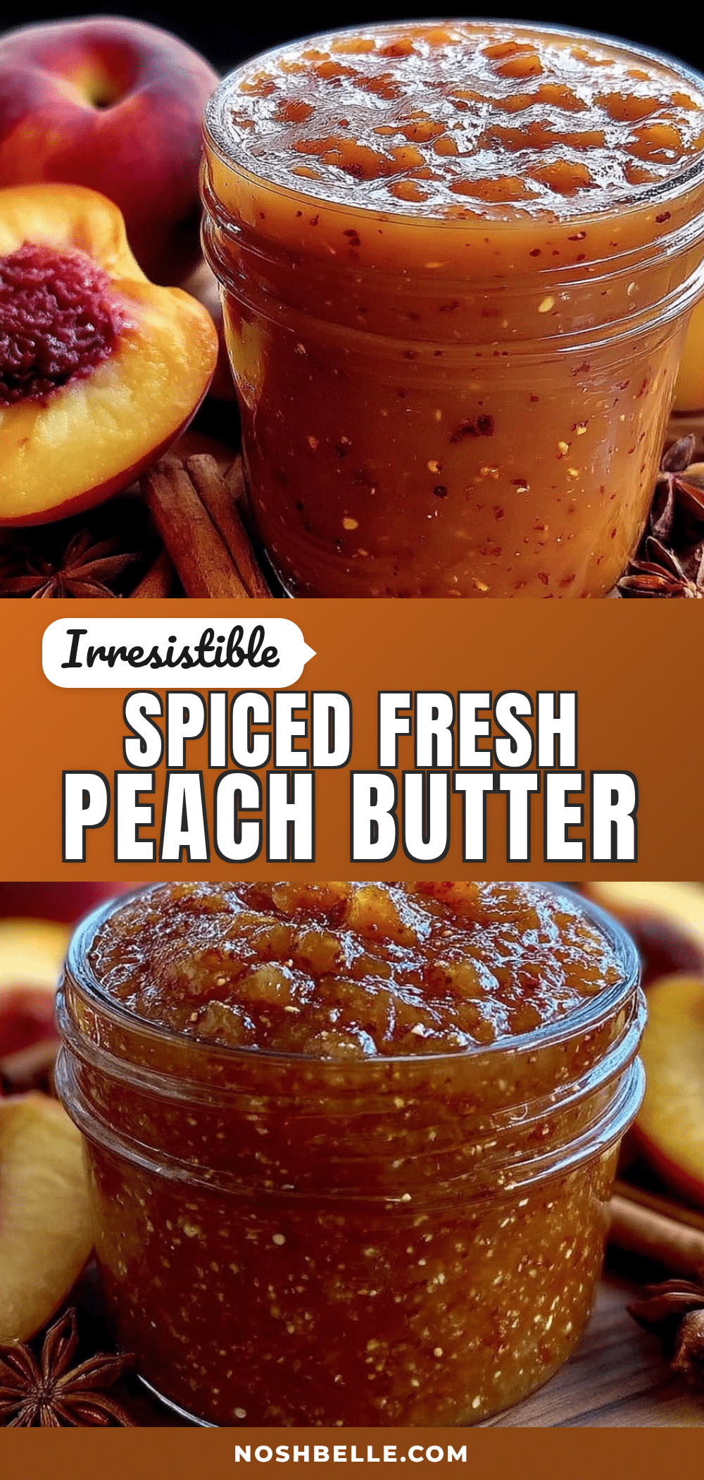 spiced peach butter recipe