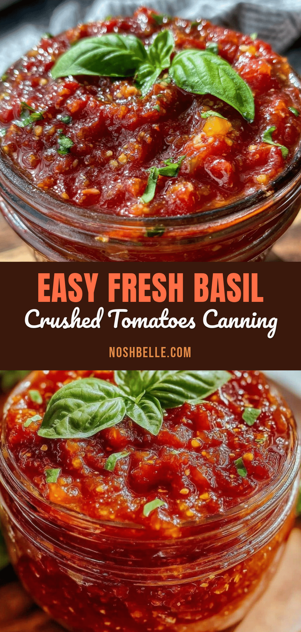 water bath canning crushed tomatoes recipe