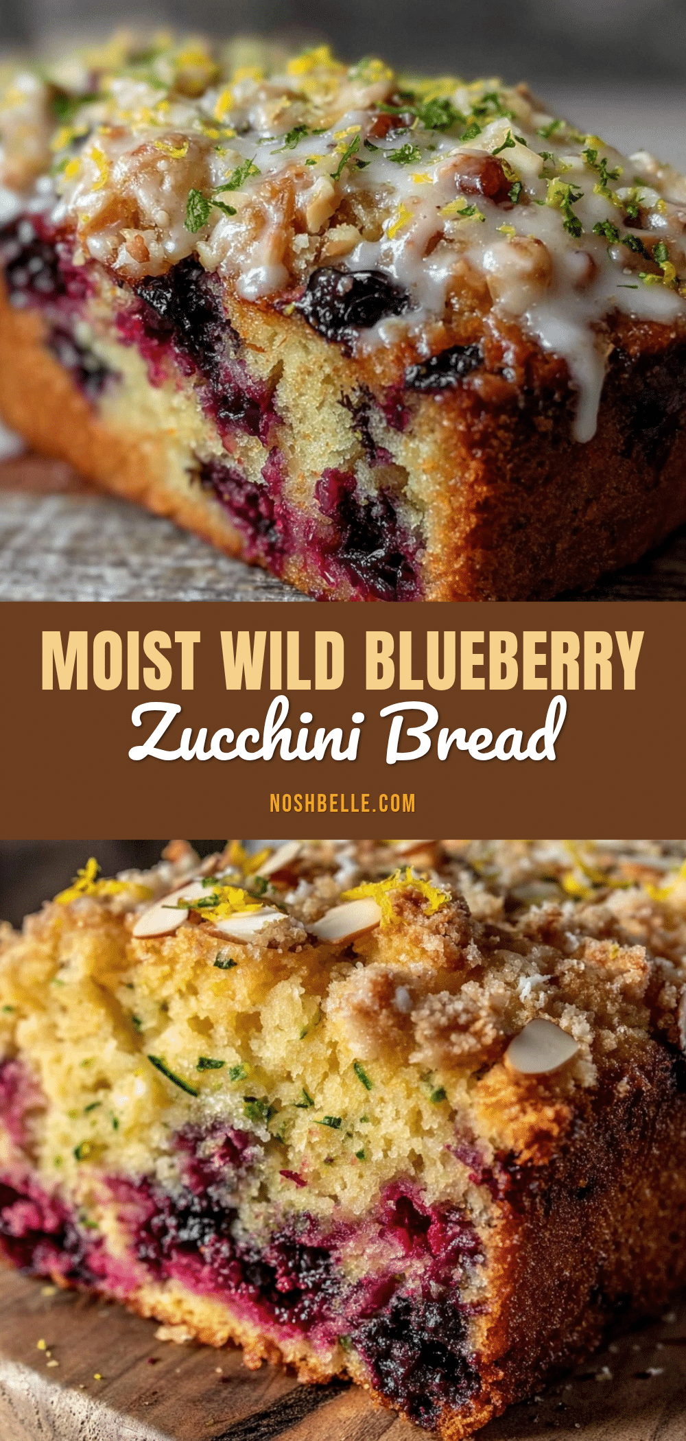 wild blueberry zucchini bread recipe