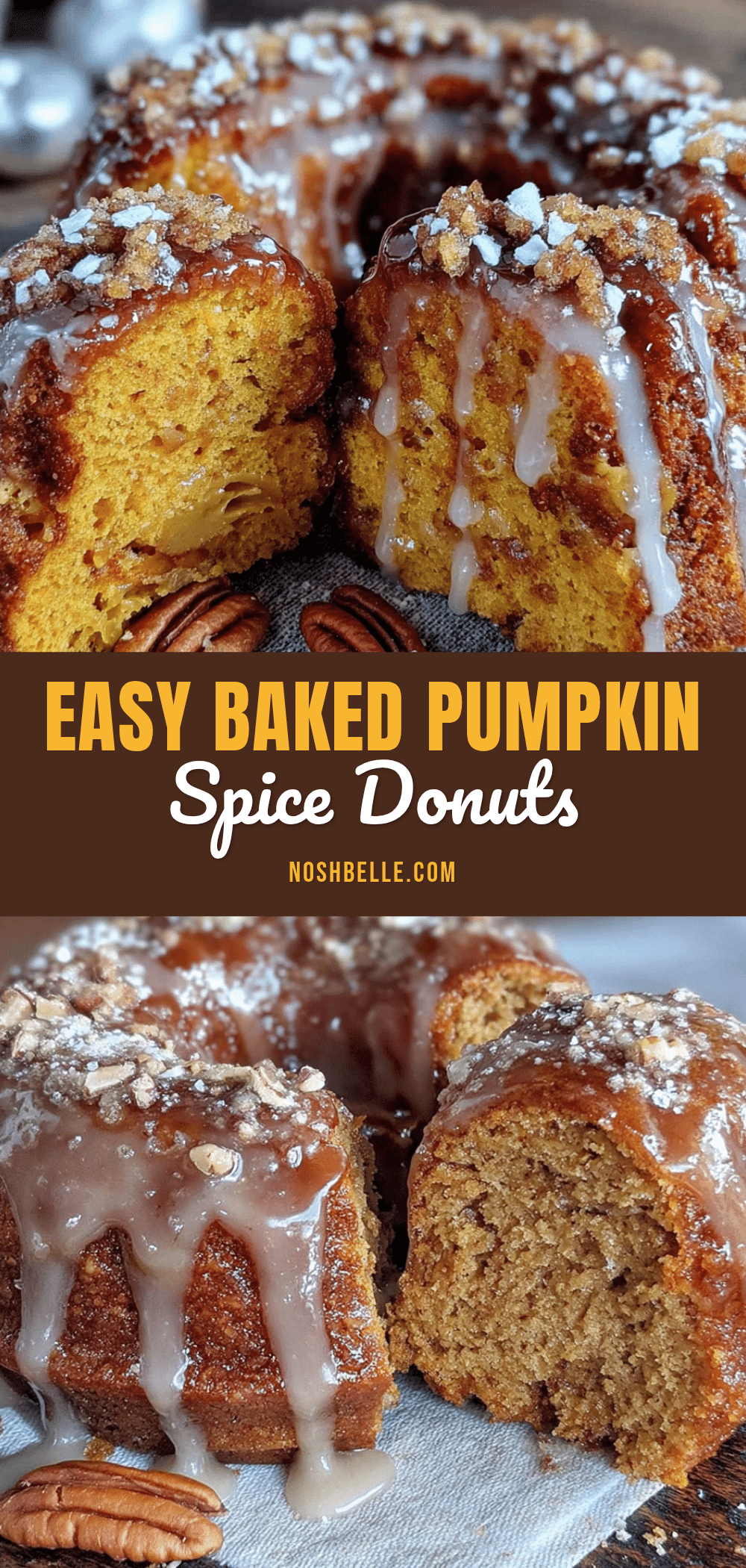 baked pumpkin spice donuts recipe