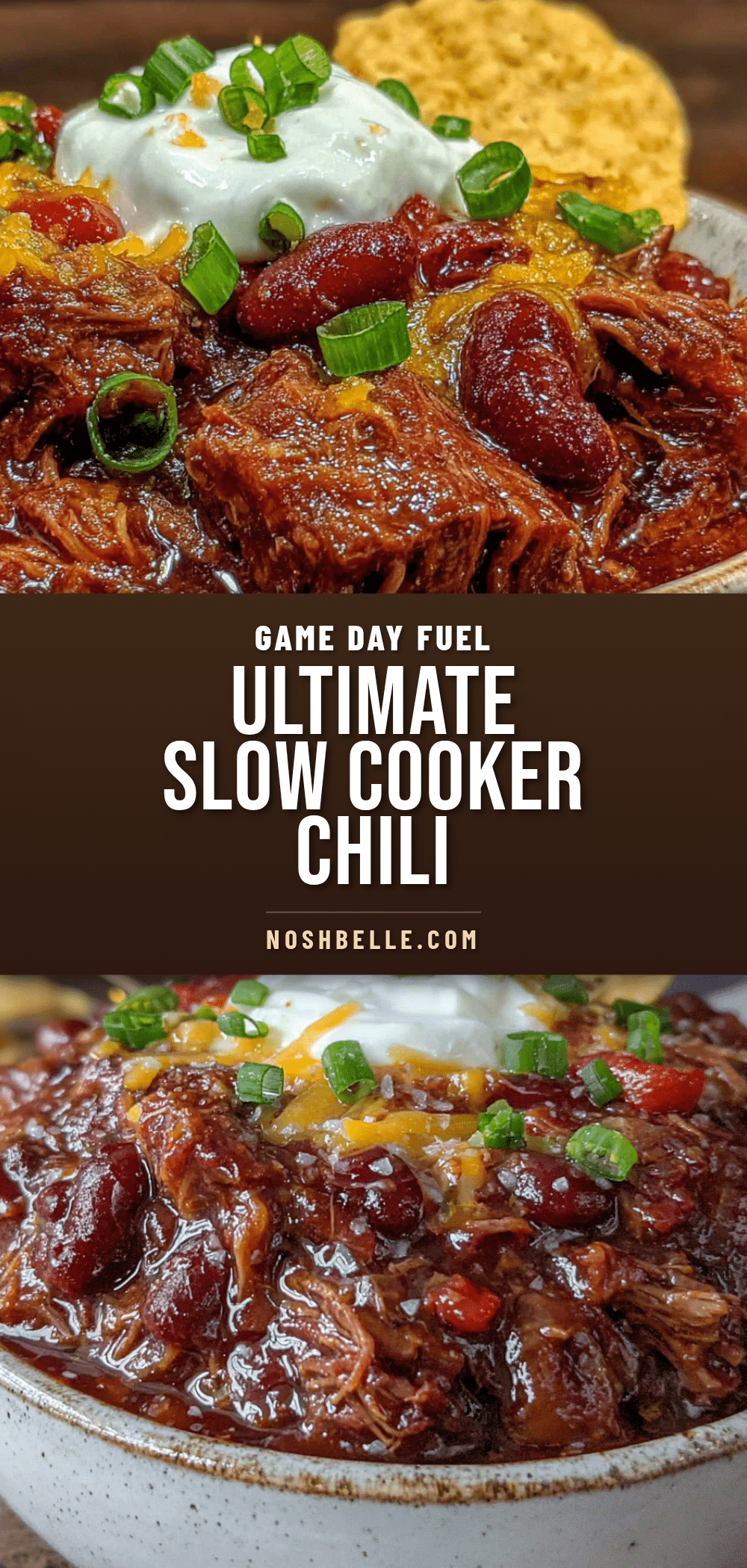 best slow cooker football sunday chili recipe