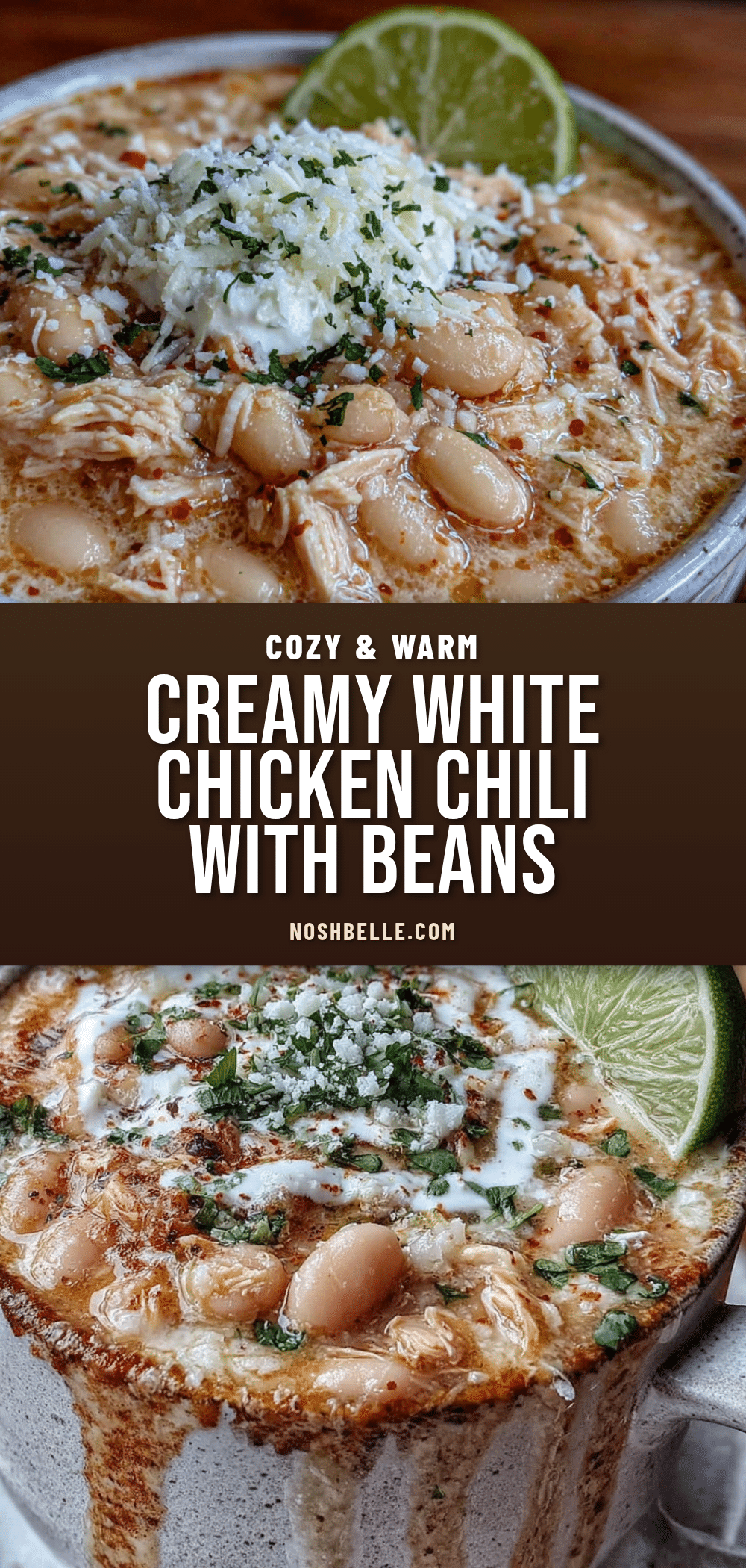 creamy white chicken chili with cannellini beans recipe