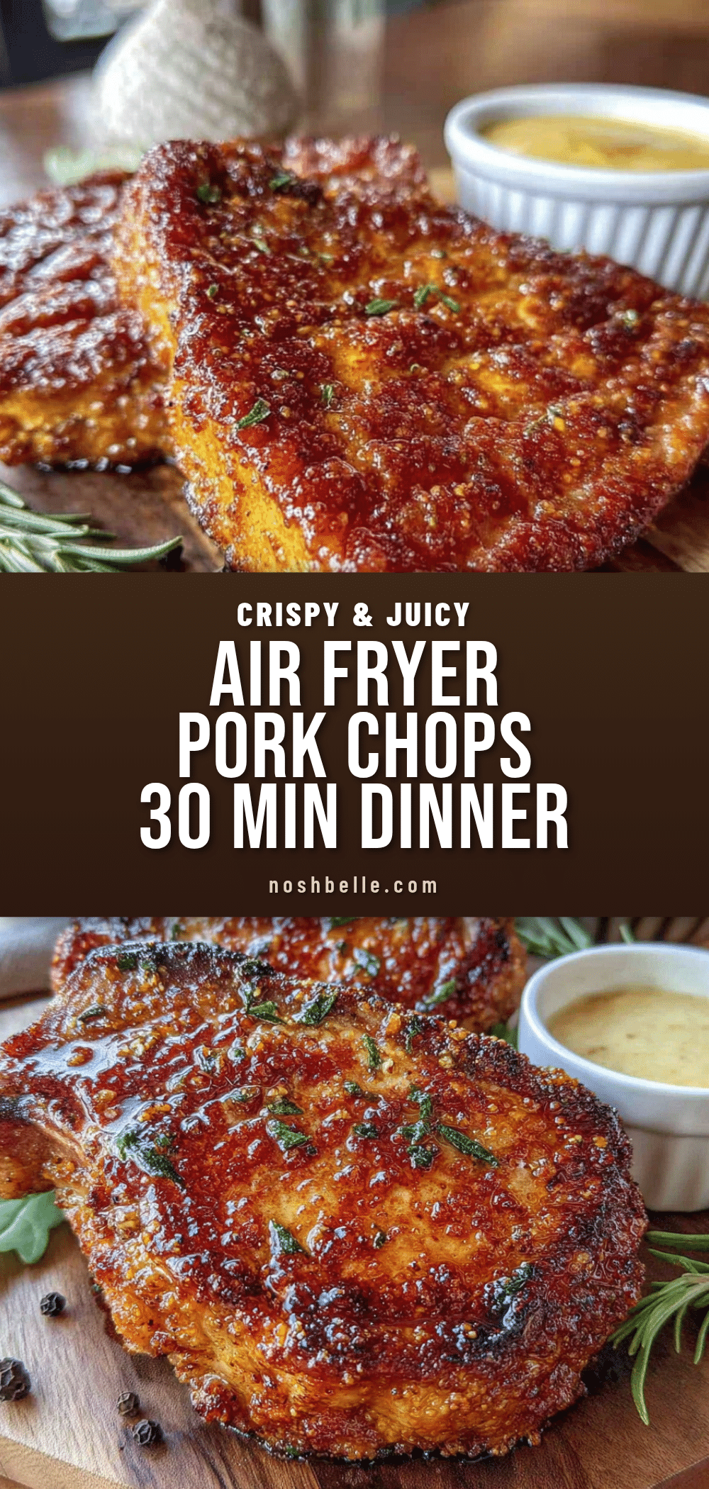 crispy air fryer pork chops recipe