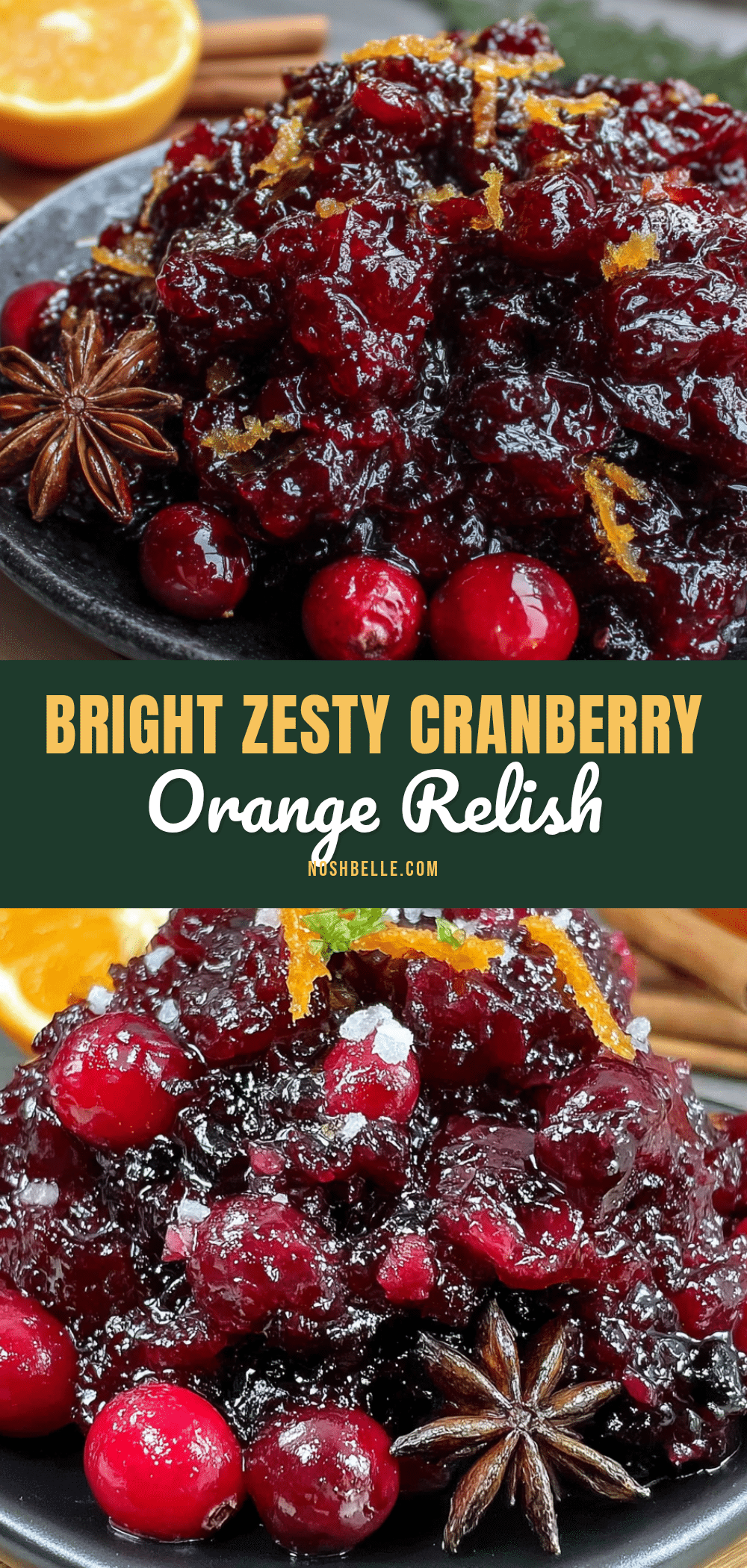 fresh cranberry orange relish recipe