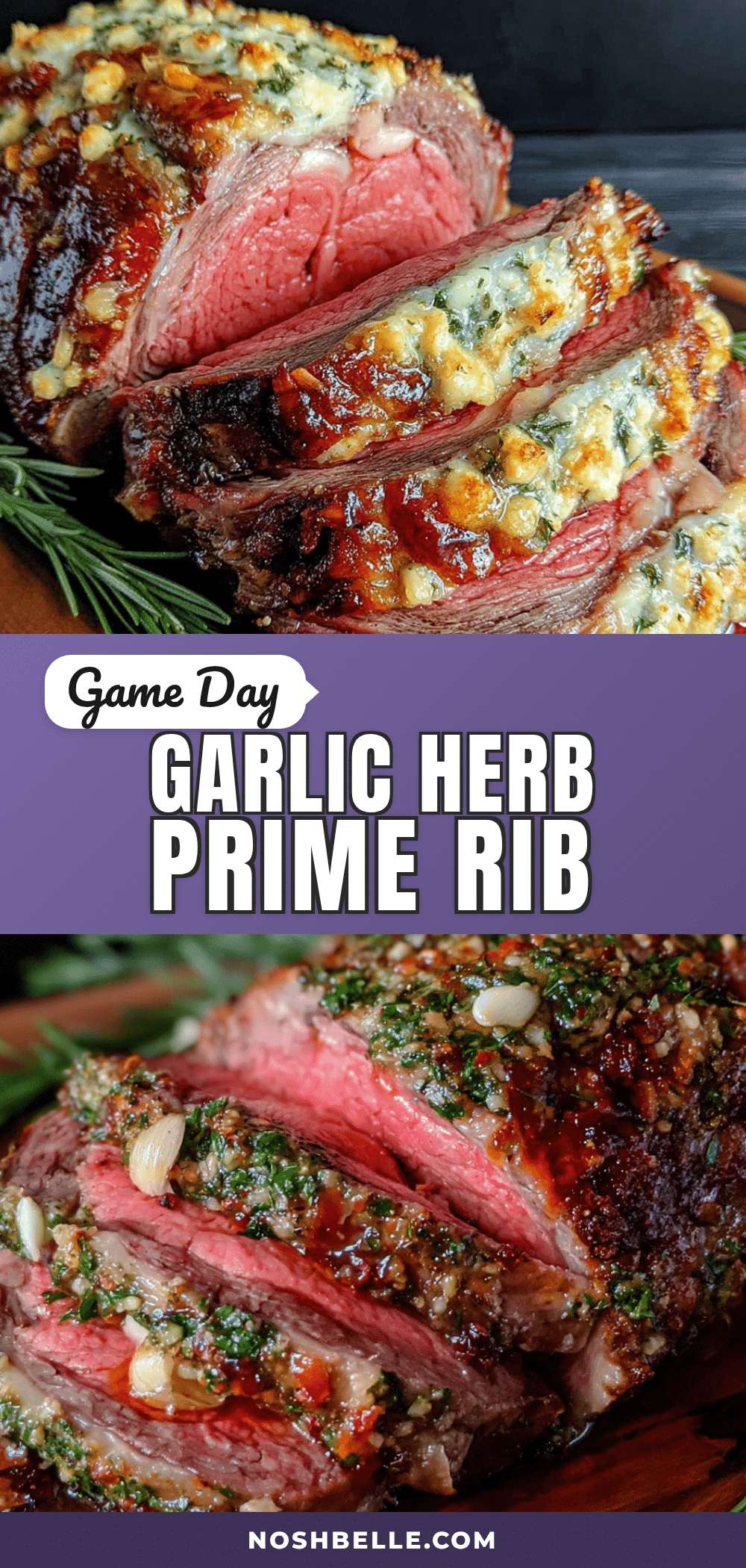garlic herb prime rib roast recipe