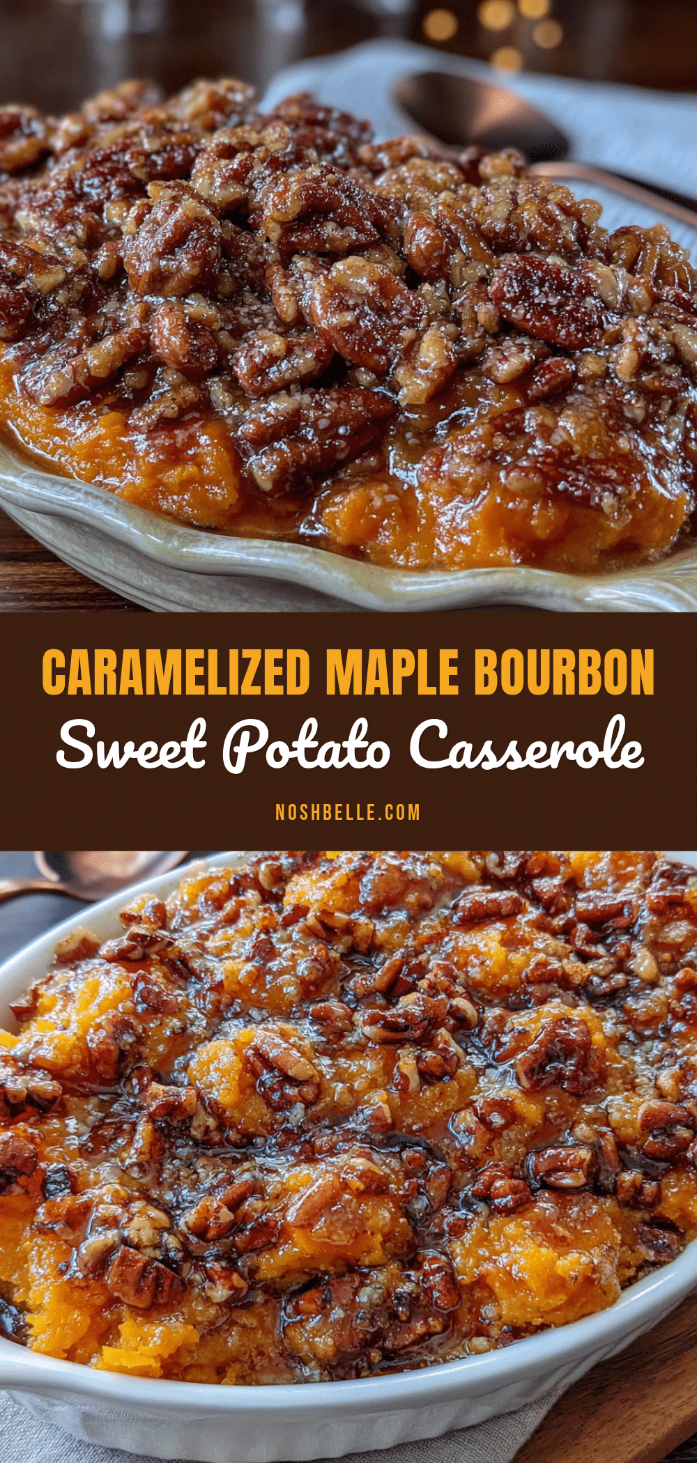 maple bourbon sweet potato casserole recipe