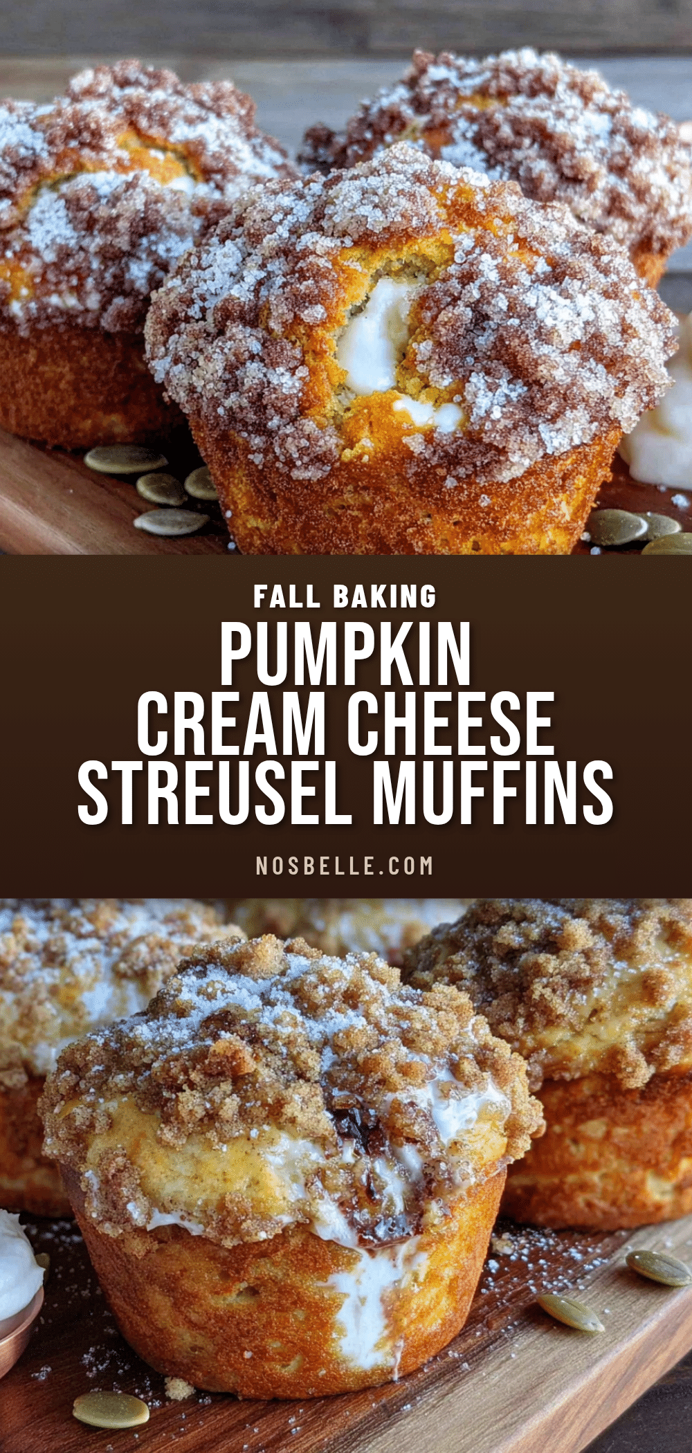 pumpkin cream cheese muffins recipe