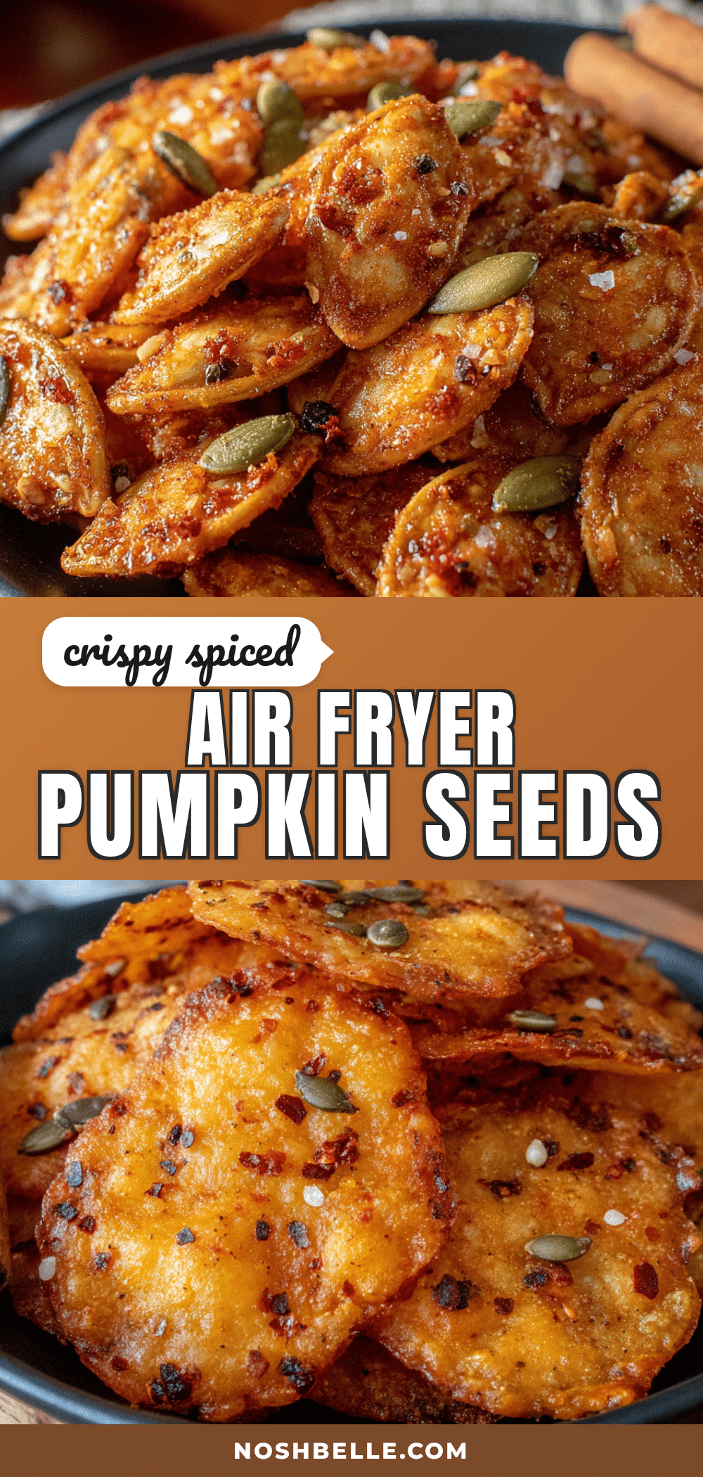 air fryer pumpkin seeds recipe