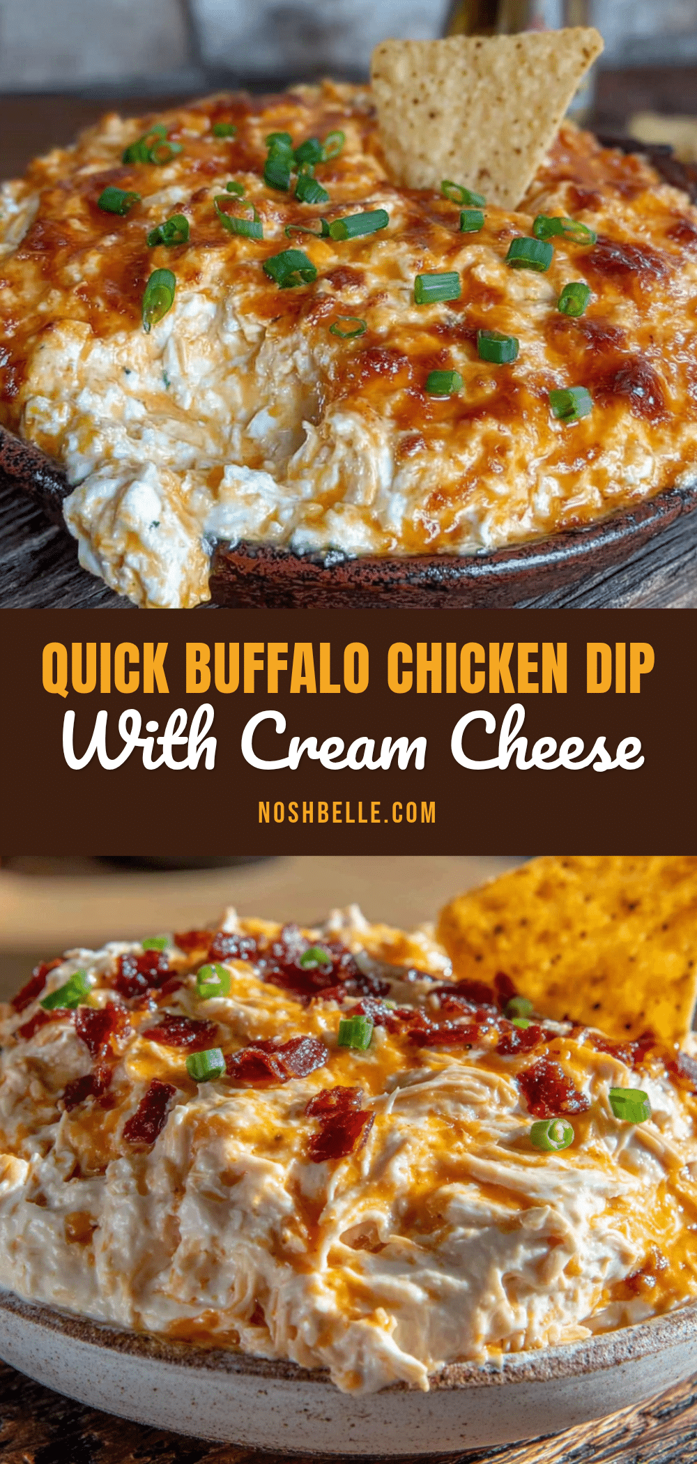 buffalo chicken dip with cream cheese recipe