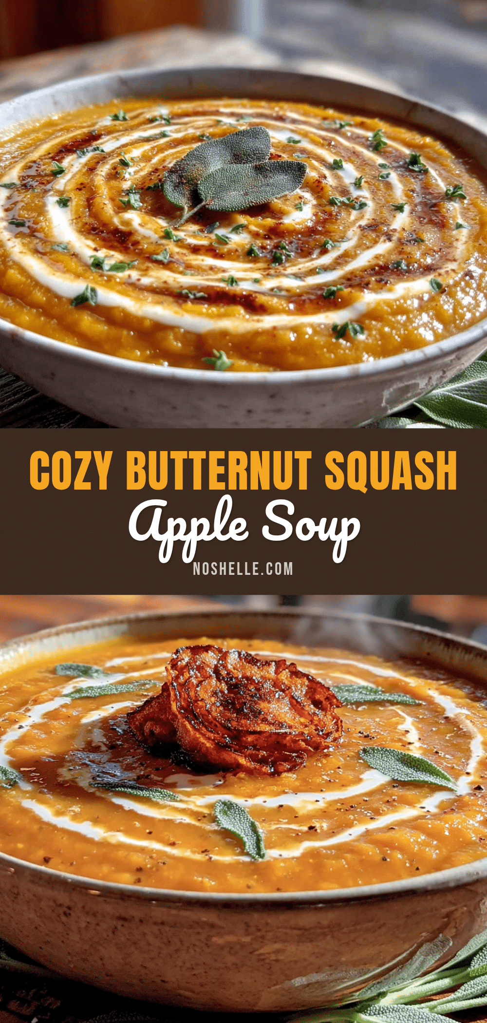 butternut squash and apple soup recipe