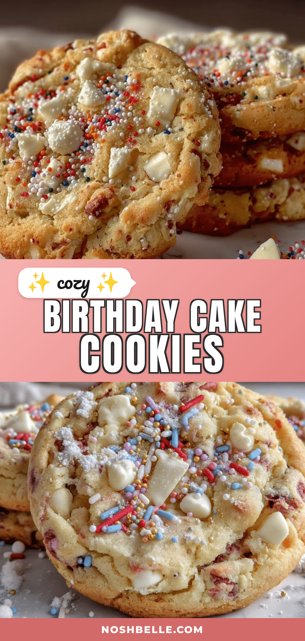 cozy birthday cake cookies recipe