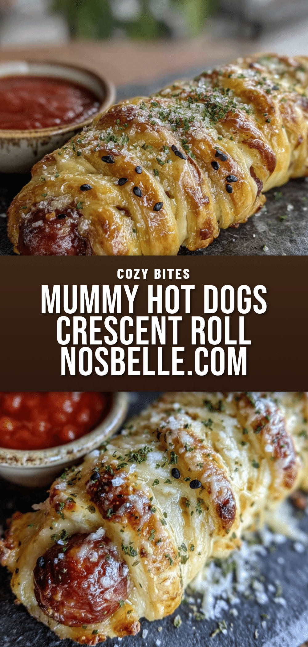 cozy mummy hot dogs recipe