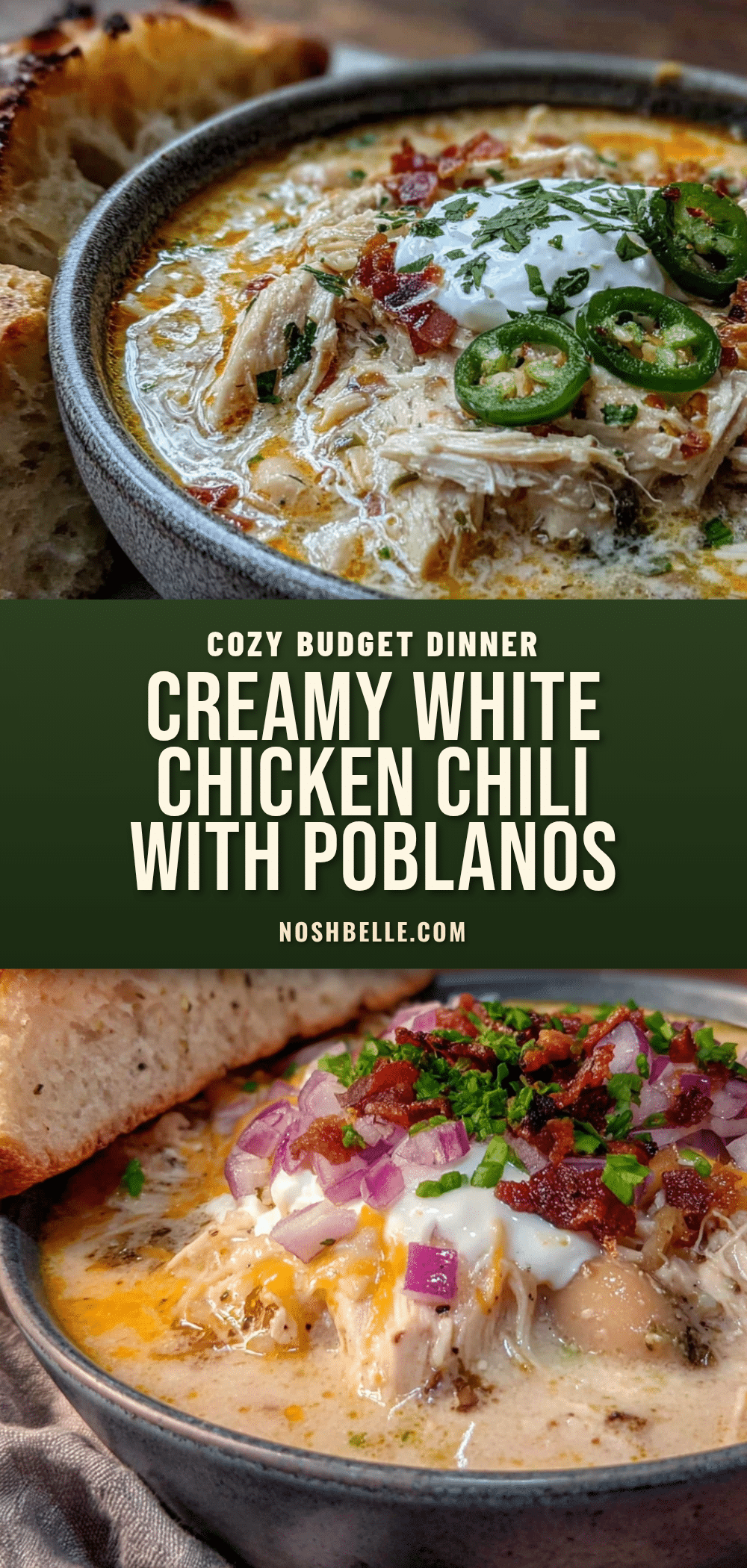 creamy white chicken chili recipe