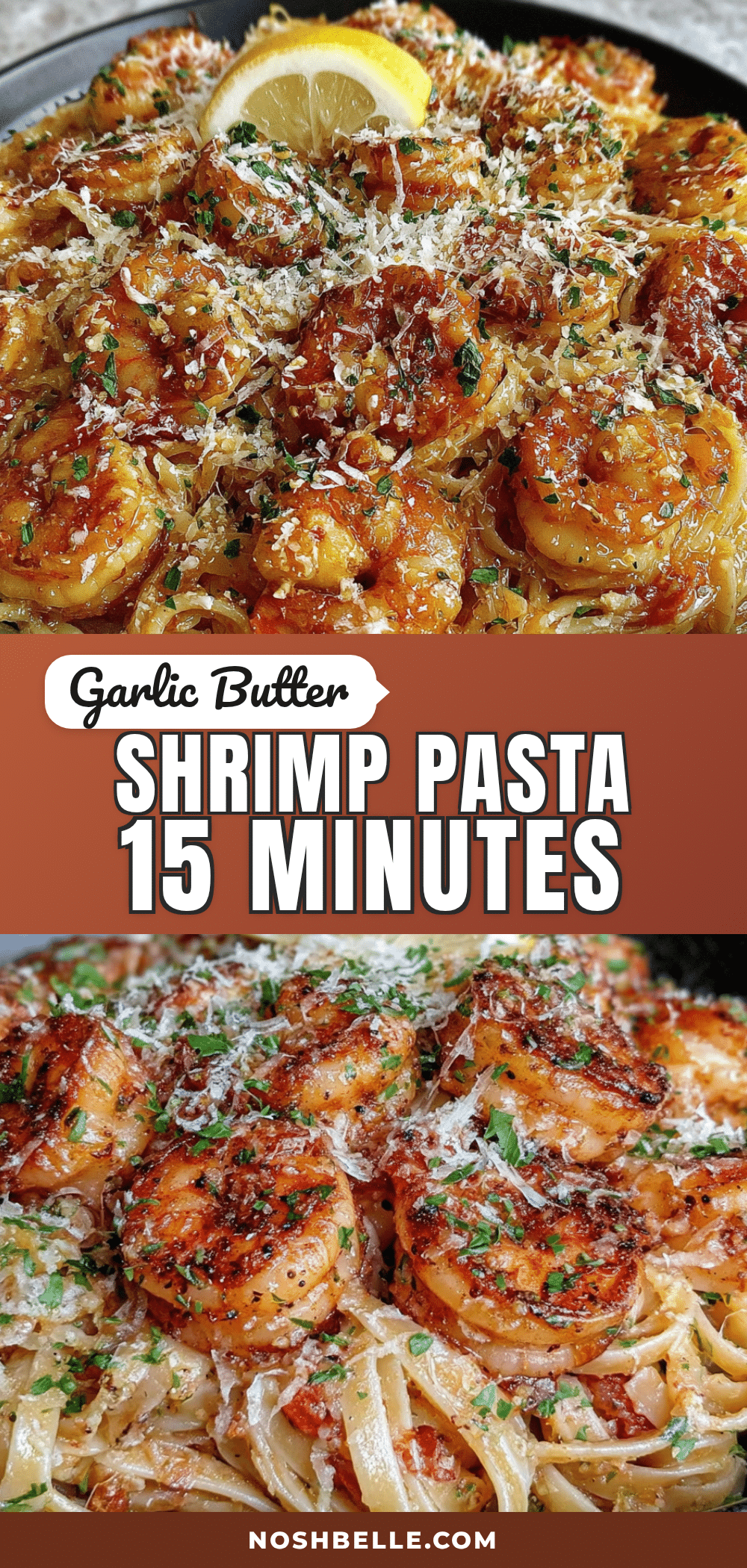 garlic butter shrimp pasta recipe