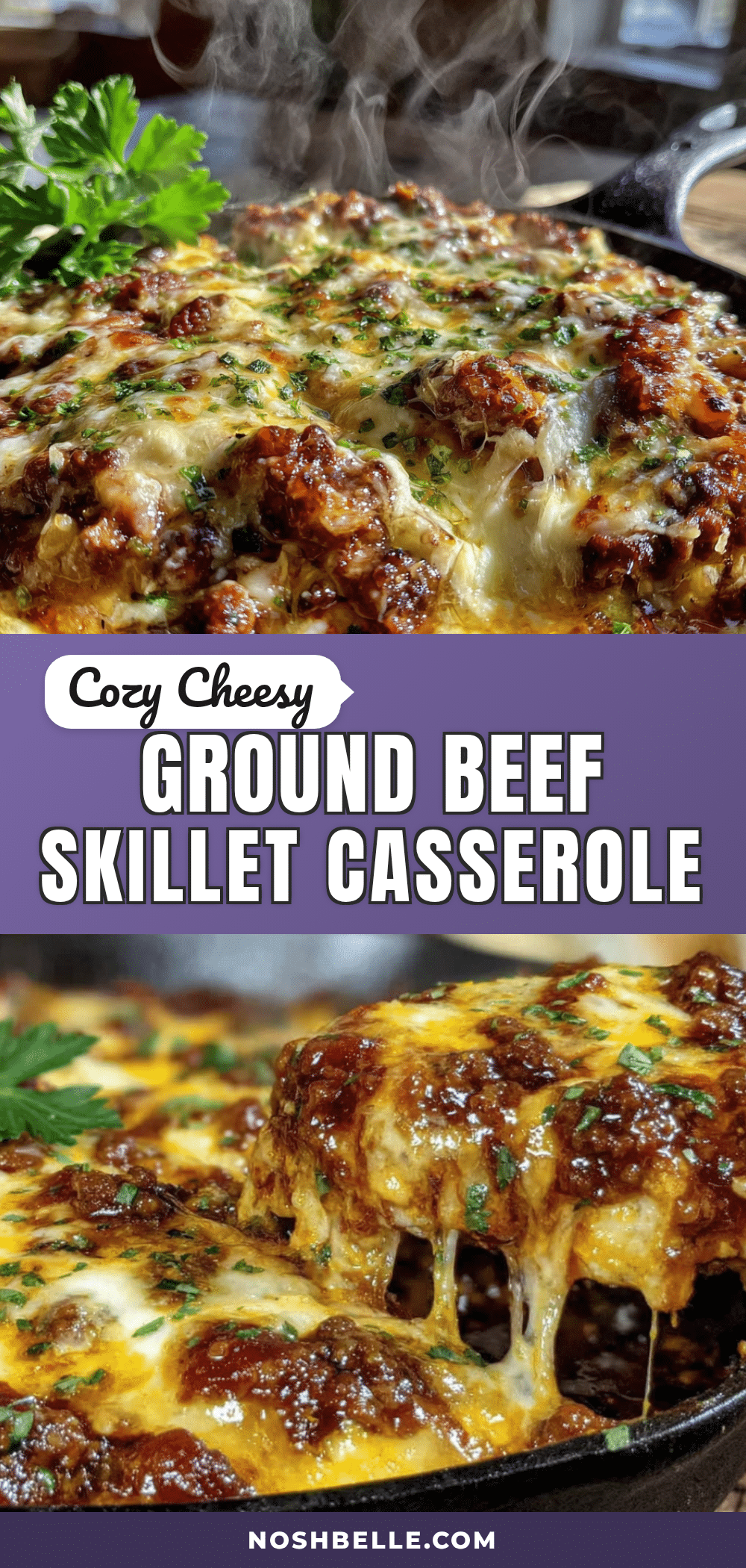 ground beef skillet casserole recipe