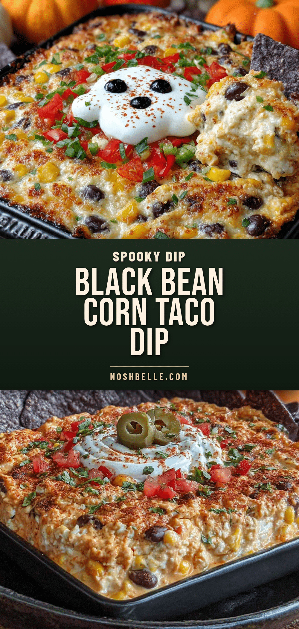 halloween taco dip recipe