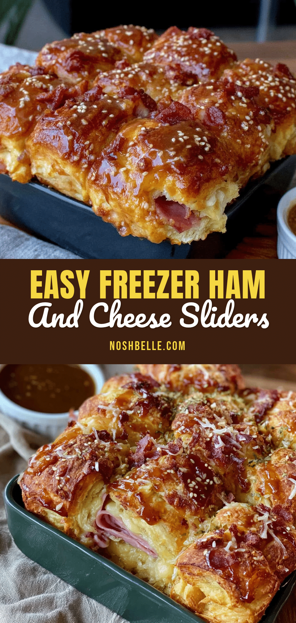 ham and cheese croissant sliders recipe