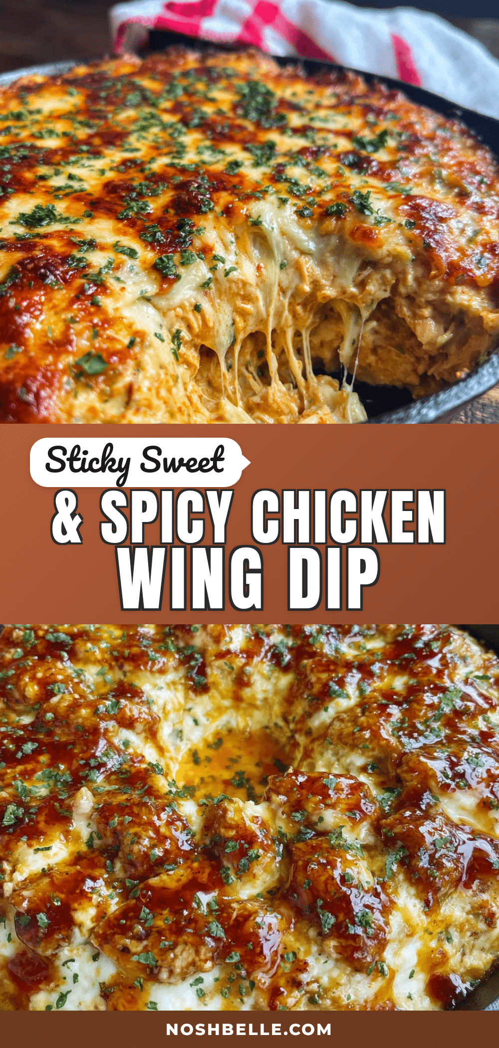 honey sriracha chicken wing dip recipe