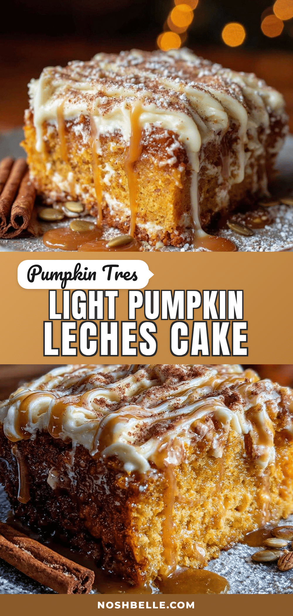 light pumpkin tres leches cake recipe
