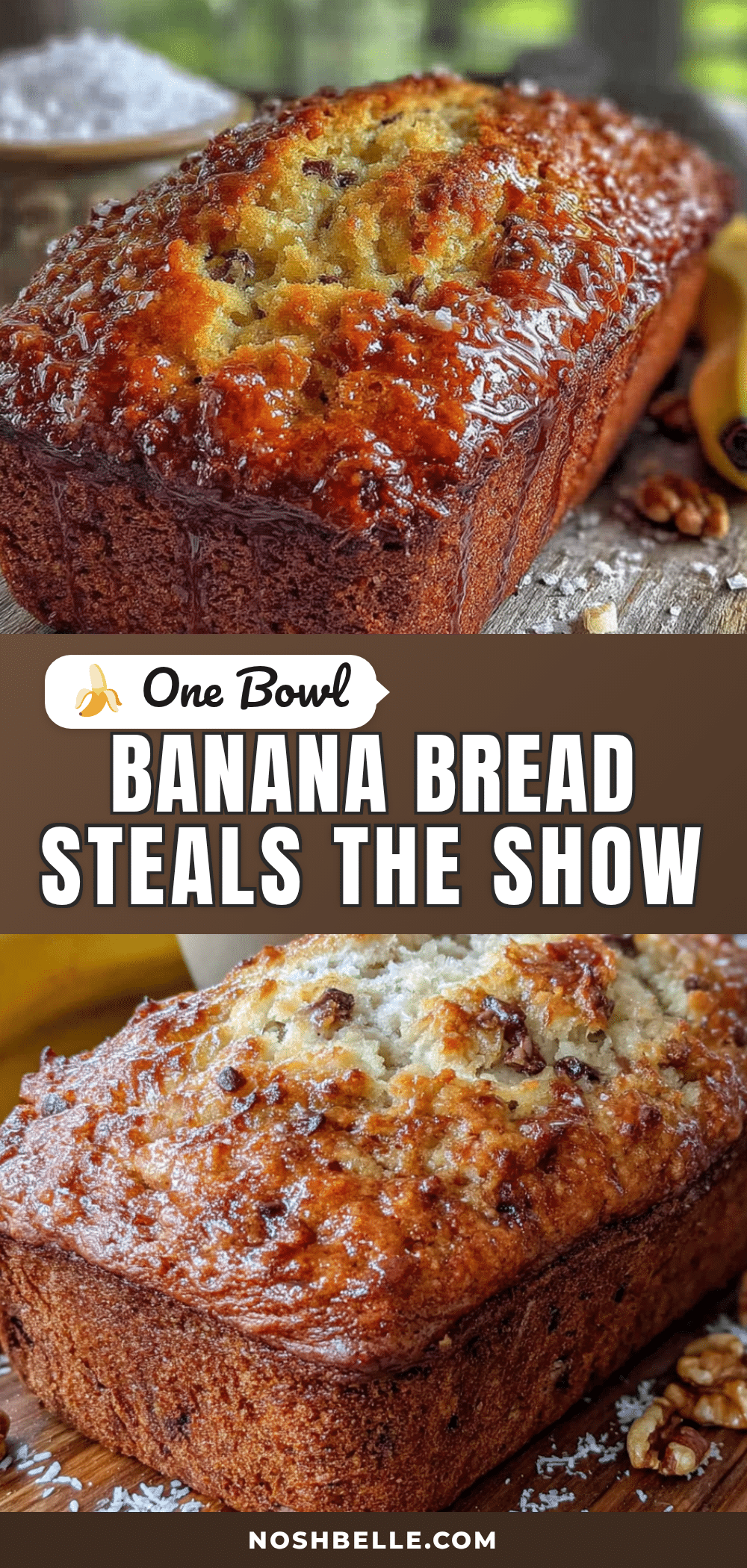 one-bowl banana bread recipe