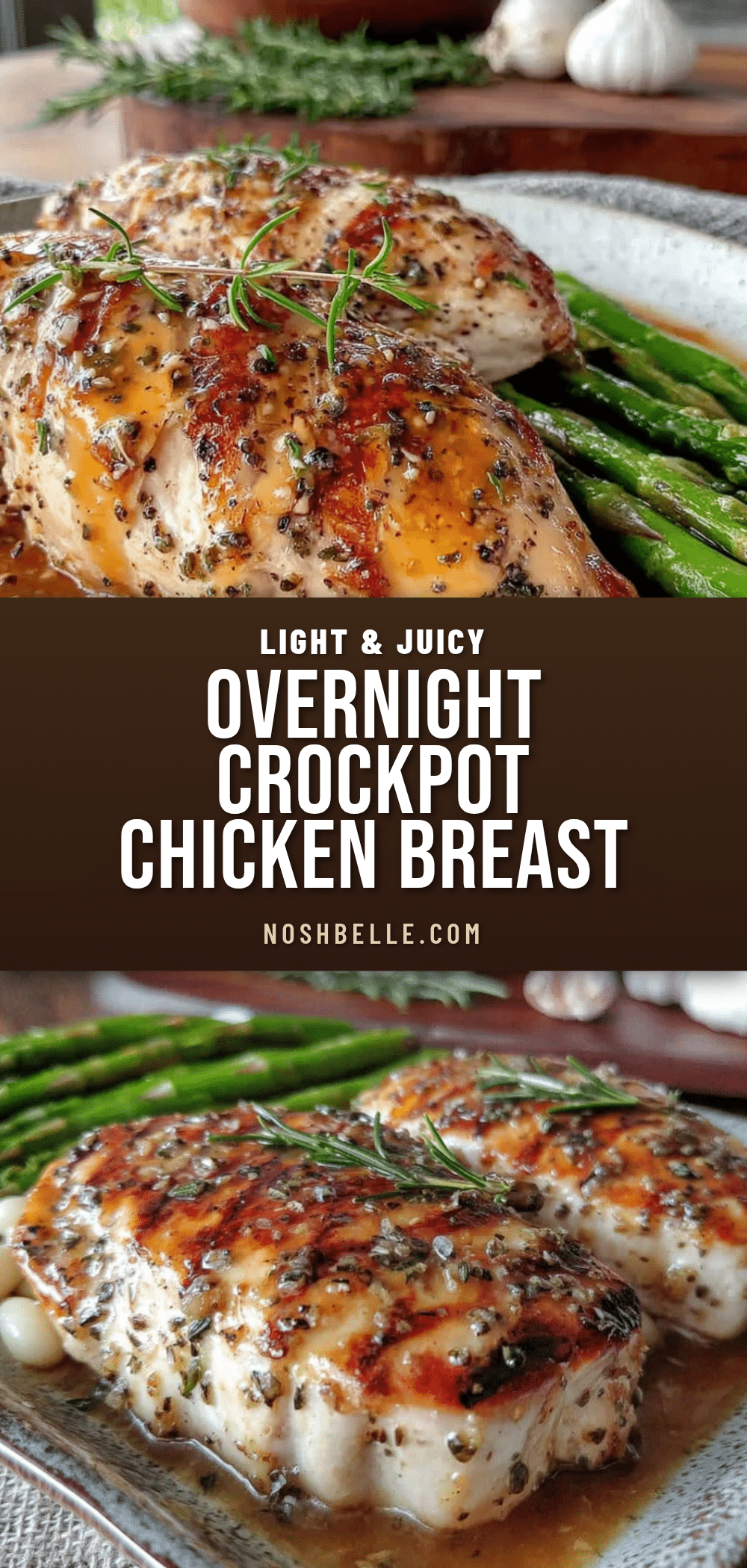 overnight crockpot chicken breast recipe