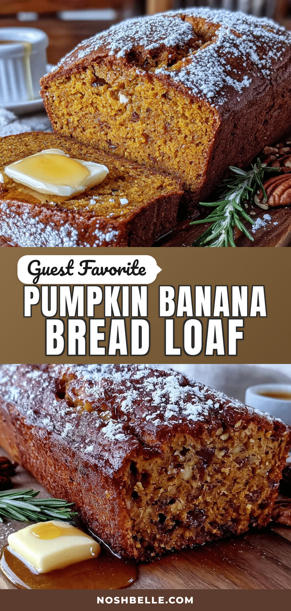 pumpkin banana bread recipe